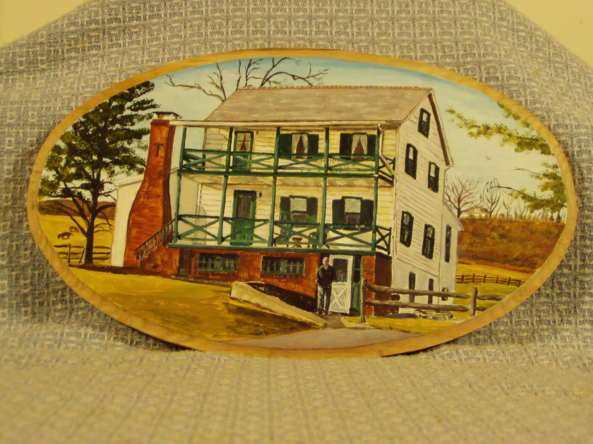 Homestead on  Wood Plaque.JPG