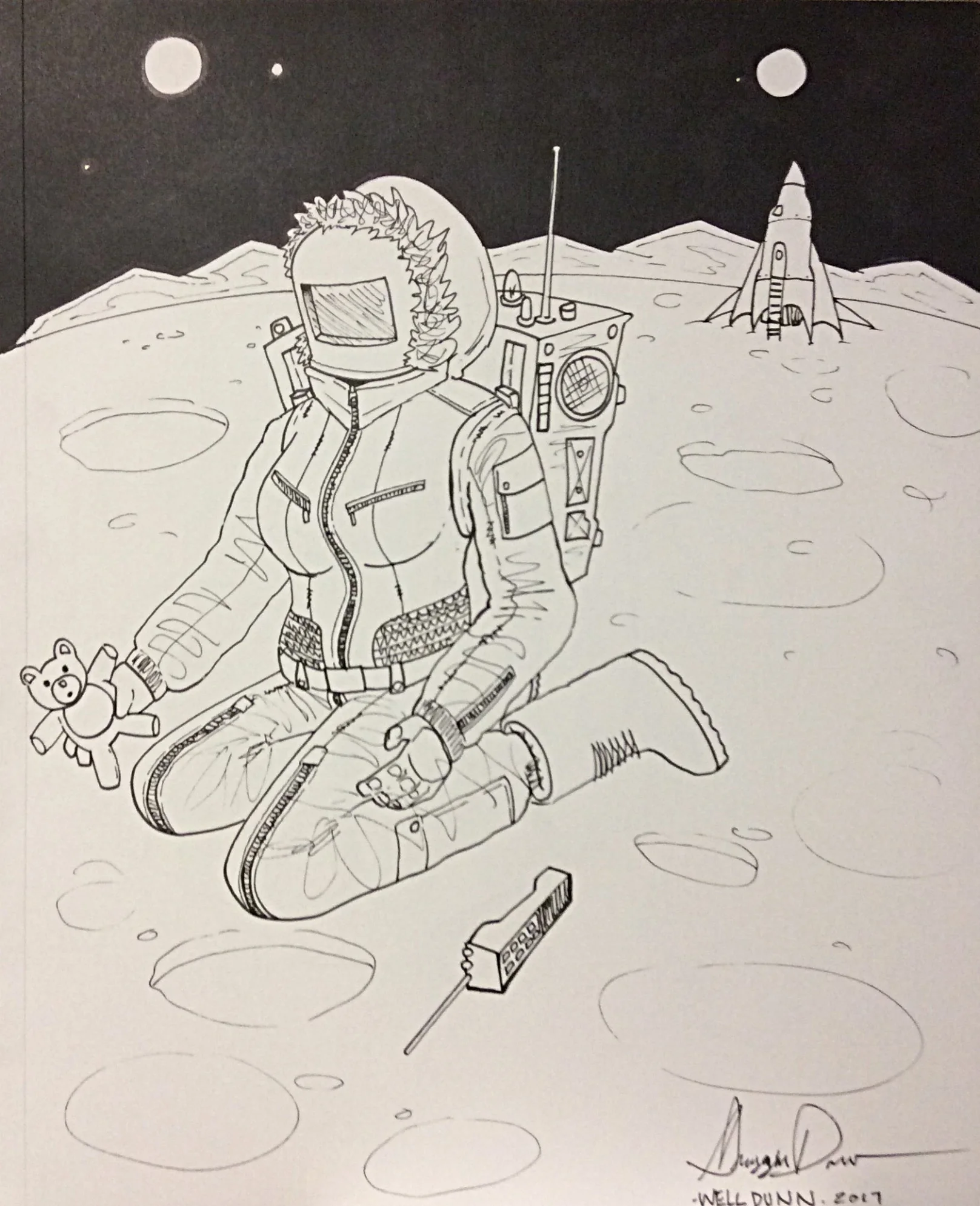 Space girl