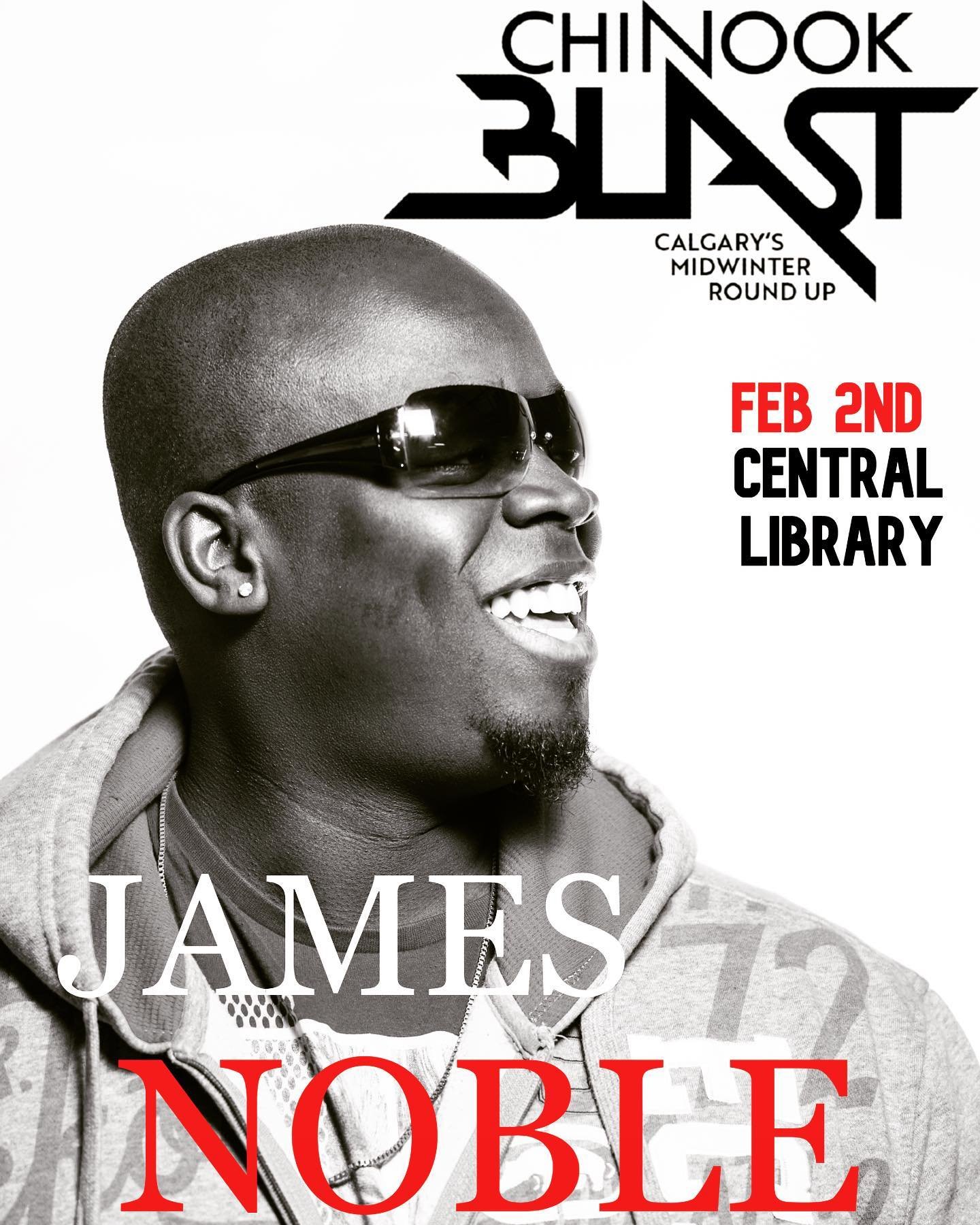 This Thursday, Feb 2nd I&rsquo;ll be performing at CHINOOK BLAST down at the Calgary Central Library in celebration of Black History Month. Presented in association with good people at @10.at10. Come through with the family! 11:30 AM - 1:30 PM
#jnobl