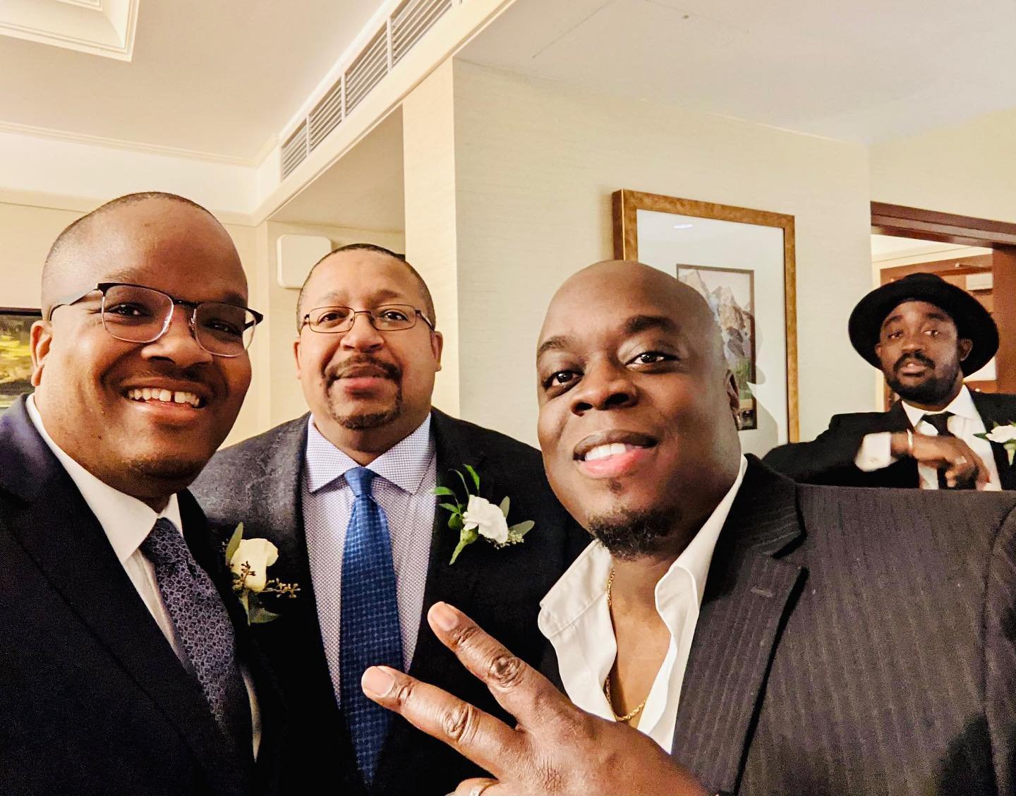 A year ago today I had the pleasure of officiating a very good friend of mine&rsquo;s wedding. Hard to believe so much time has passed already. Much love to @teekaydfe &amp; Fikayo on your first anniversary. Stay blessed.