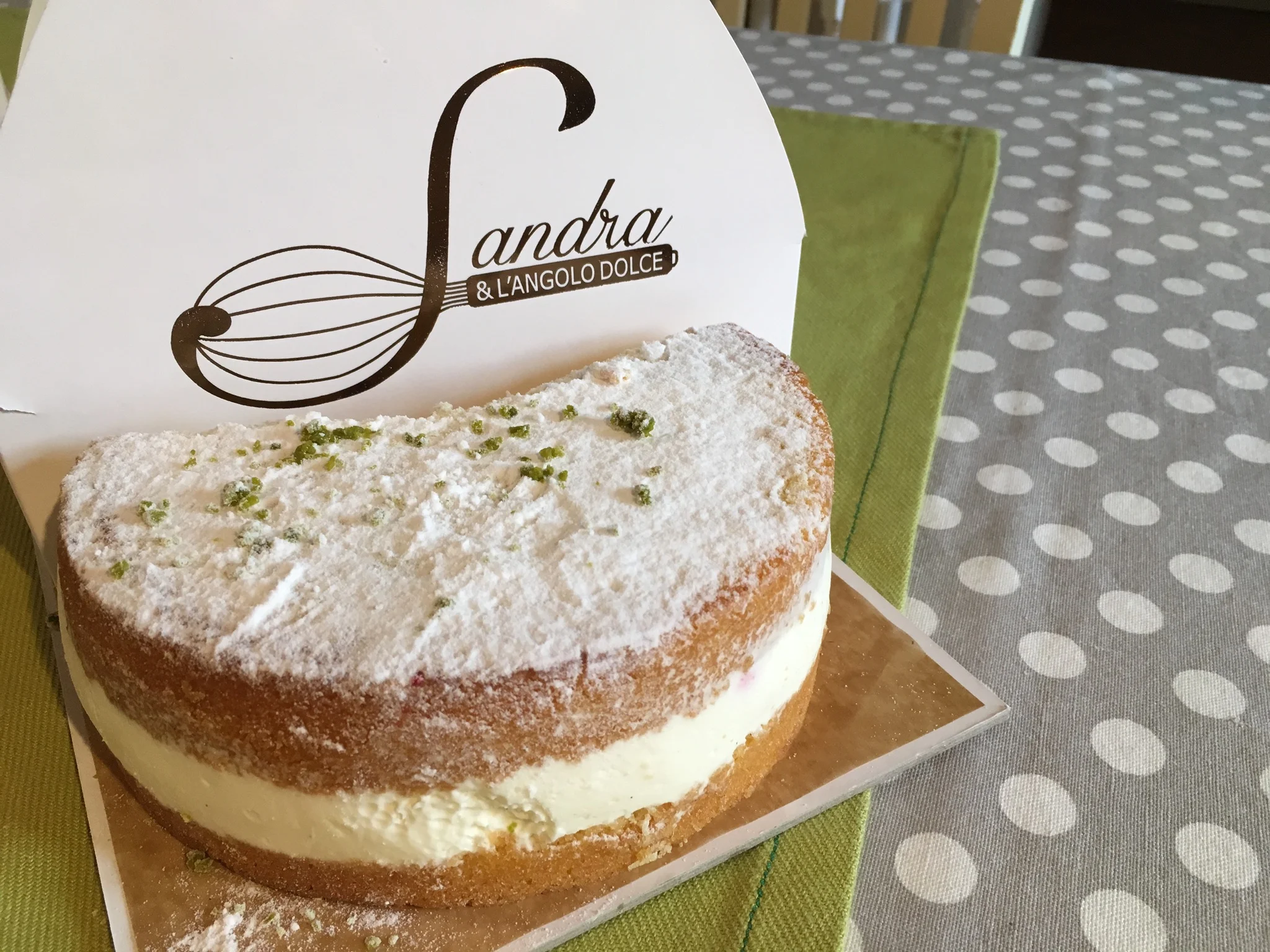 Heavenly pastry from a local pasticceria, Lucca, January 2016.