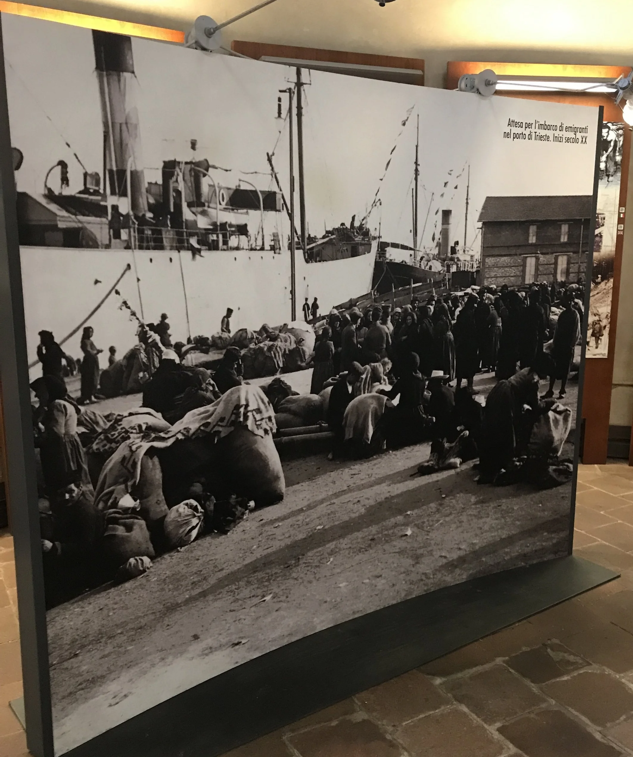 The Museo Paolo Cresci in Lucca tells the story of Italian immigration from 1860 to 1960.