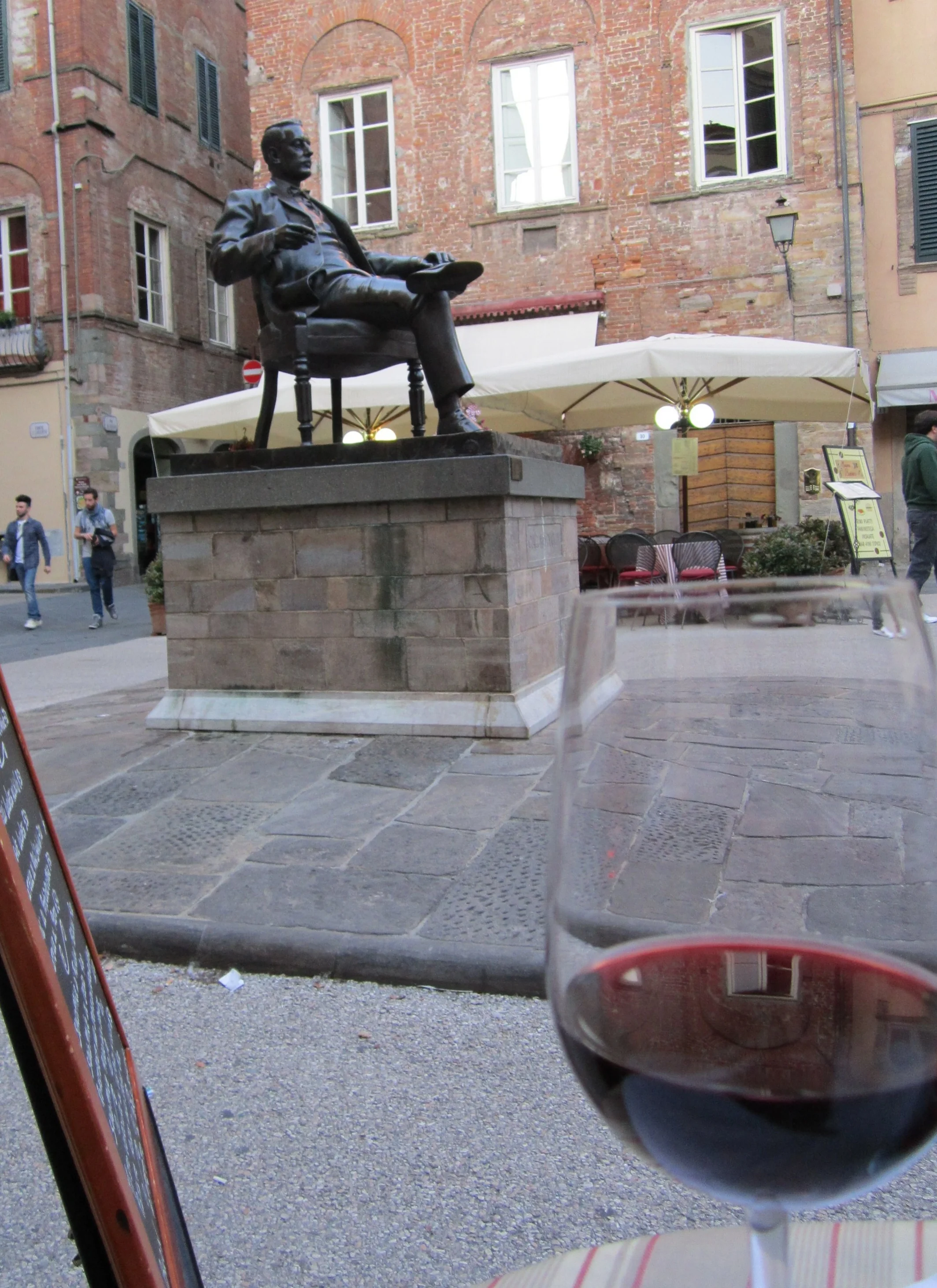 Piazza Cittadella, Lucca.