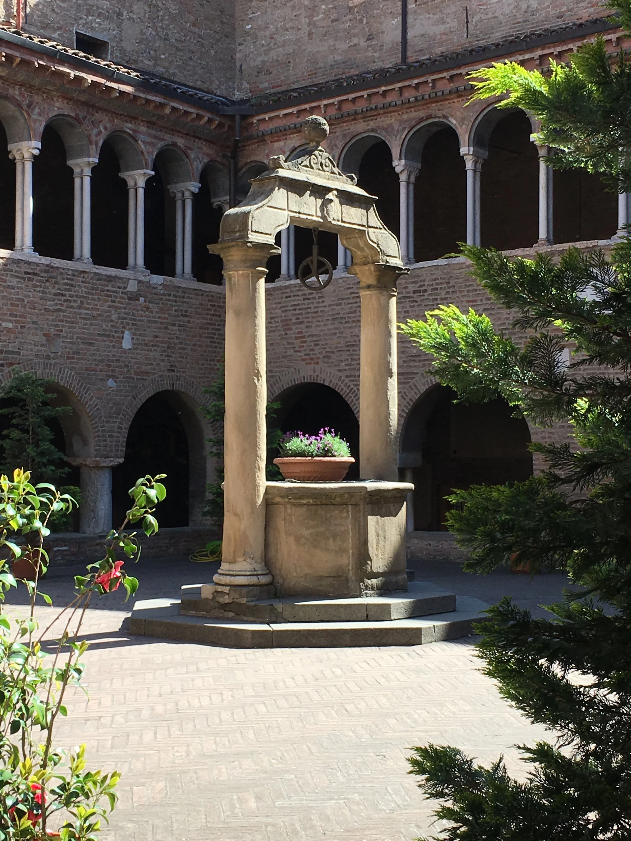 Cloister Courtyard, Santo Stefano, Bologna