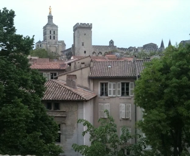 Avignon, France - the starting point of a Viking cruise through southern France.