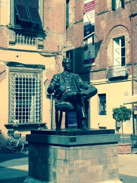 Giacomo Puccini - I practice my Italian on him and he listens most patiently.