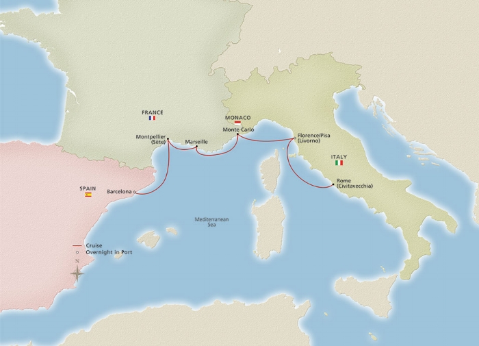mediterranean cruise ports of call