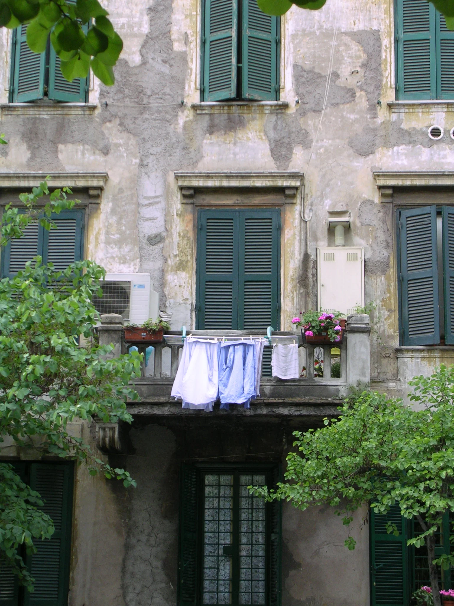 Rome window, 1996. I hope to visit here in 2019.
