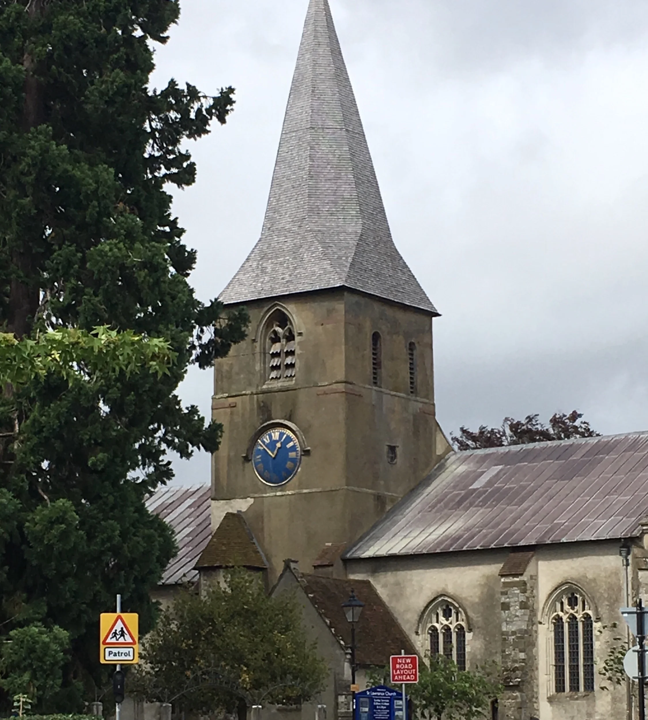 The historic St. Lawrence Church is a landmark in Alton. An English Civil War battle was fought there in 1643.