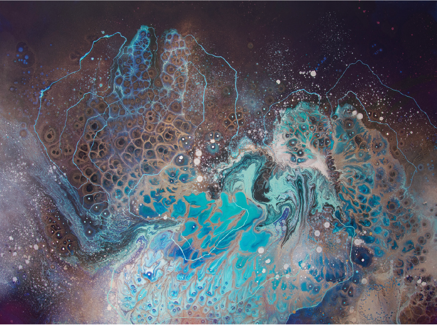 Chiinouh VI. 185 x 140 cm