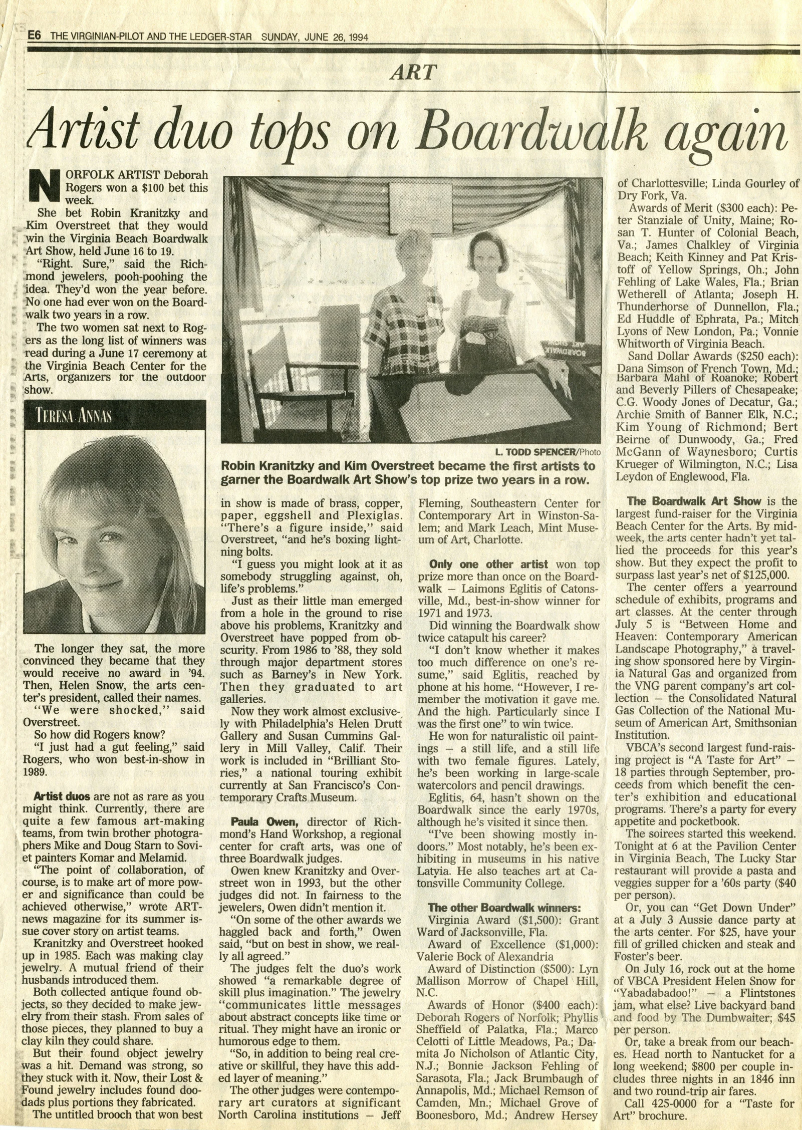 1994 • Virginia Beach Ledger Star