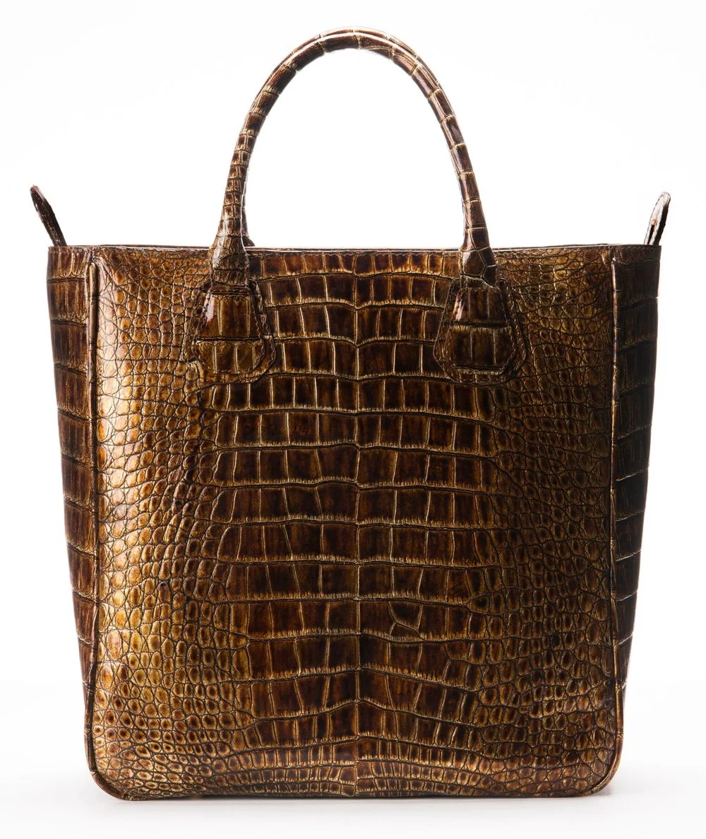 KATHRYN ALLEN COUTURE BRONZE LIZ TOTE