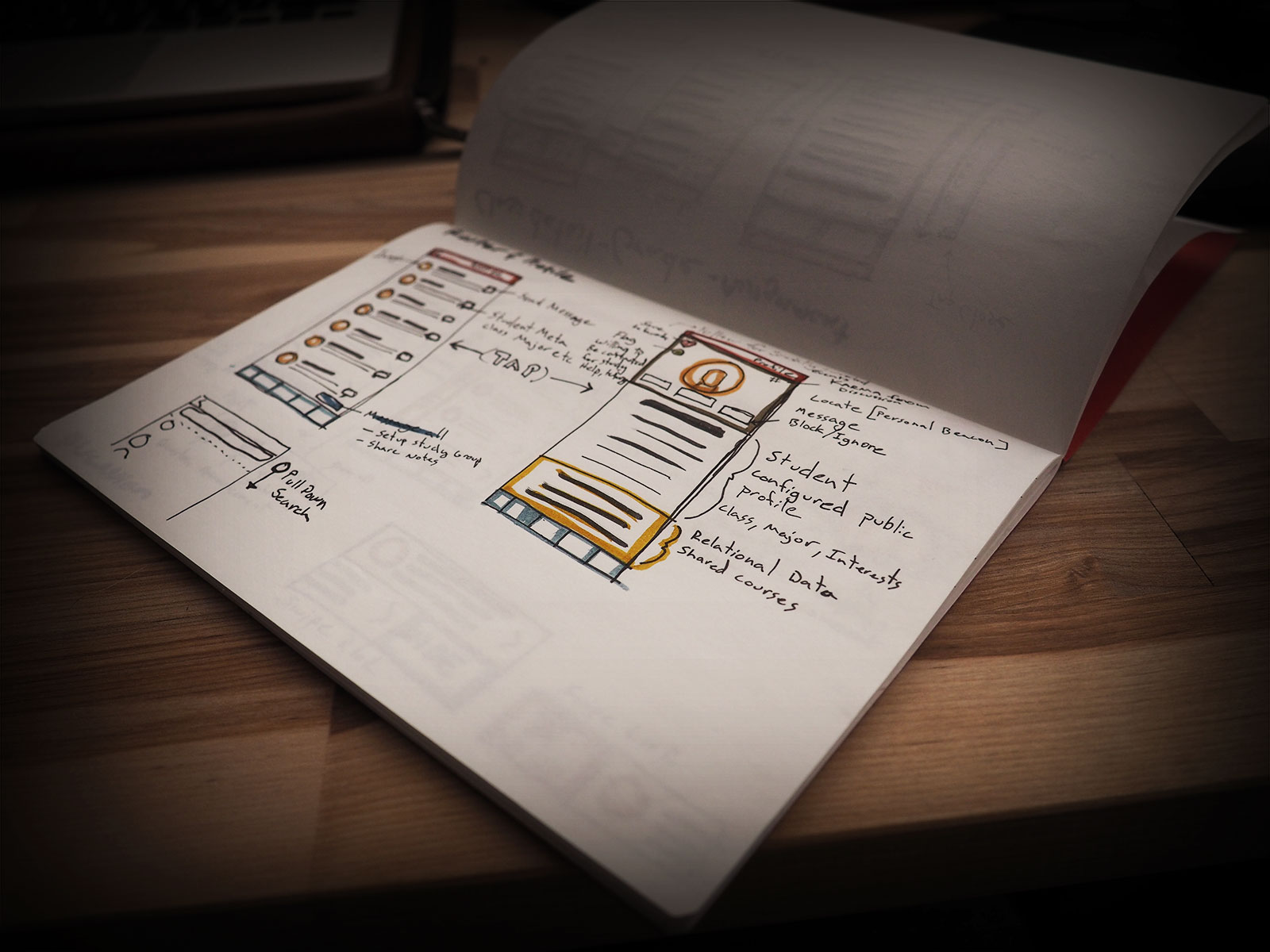 3. Sketch | Class Roster and Student Profile
