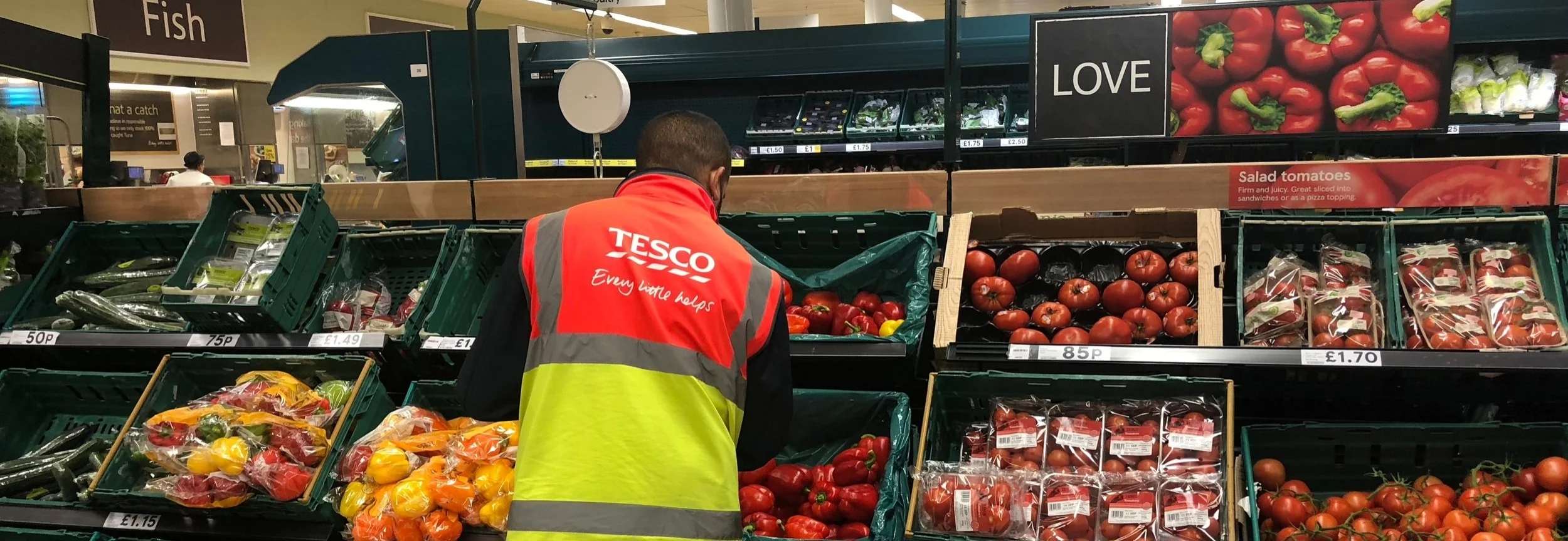 Tesco are updating the devices their employees use to collect items for online shopping orders. While updating the devices they want to improve the system used. I worked with  Webcredible  to understand the current application and where the pain-poi