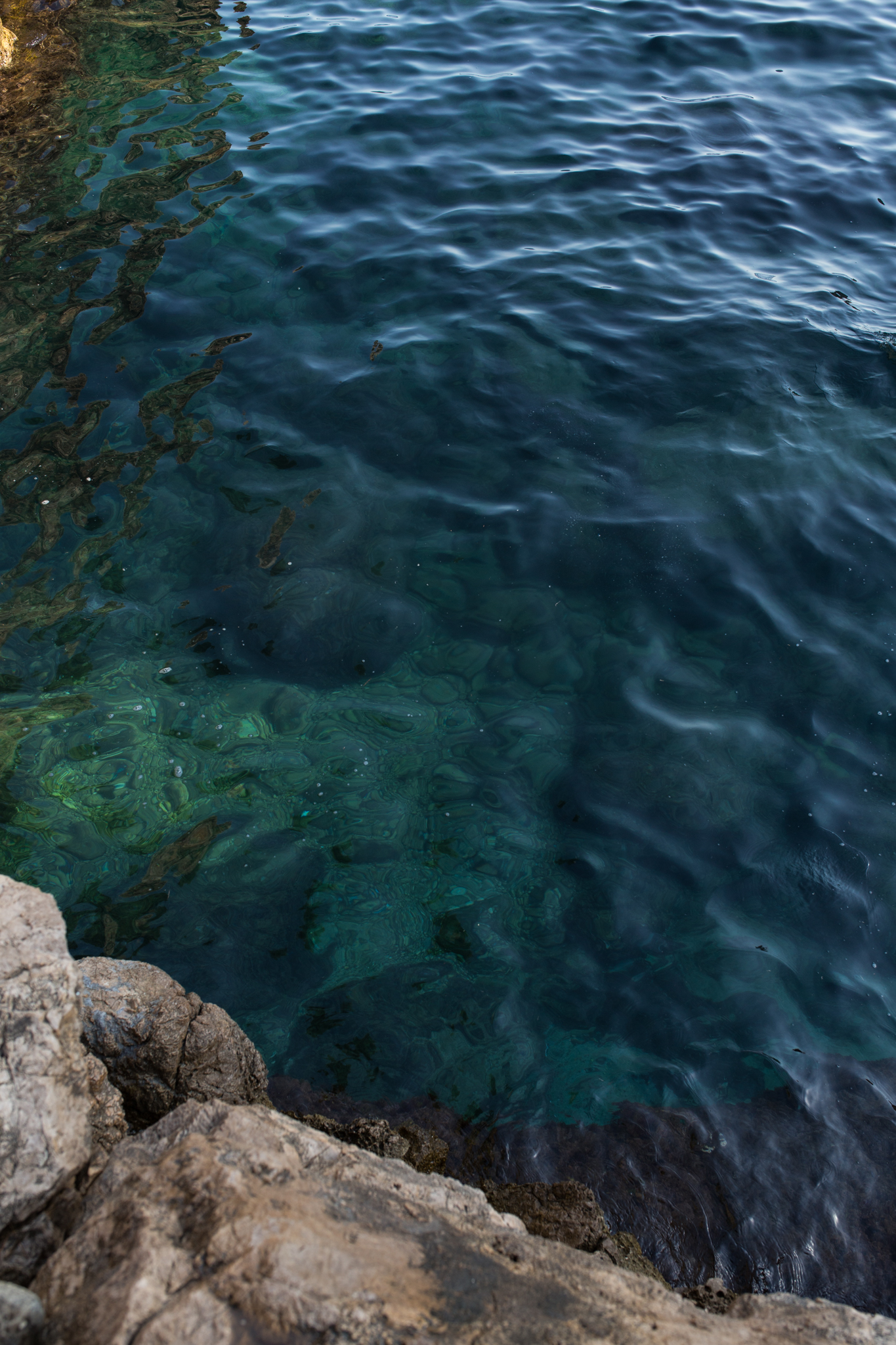 The spot I contemplated diving from for over an hour