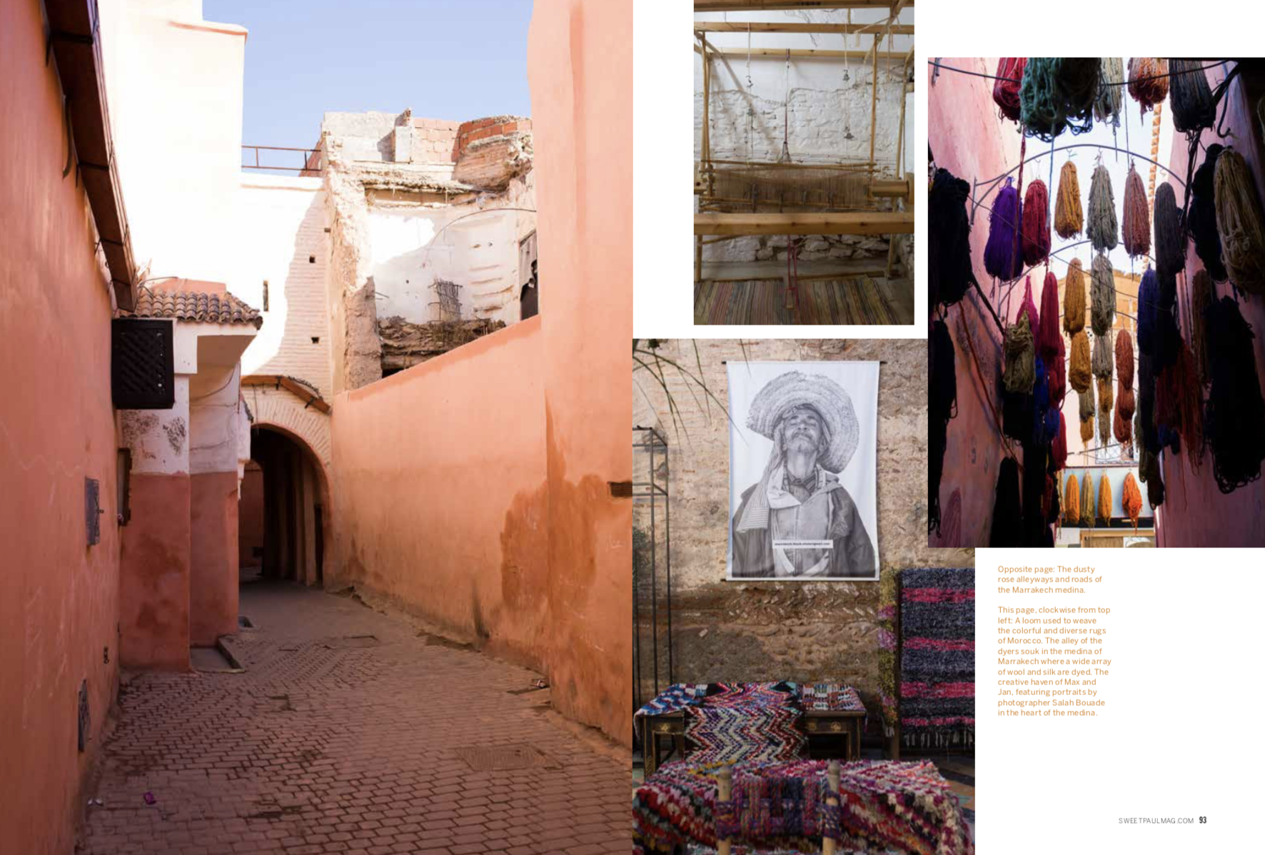  Writer + Photographer for  Sweet Paul Magazine . Morocco 2019 