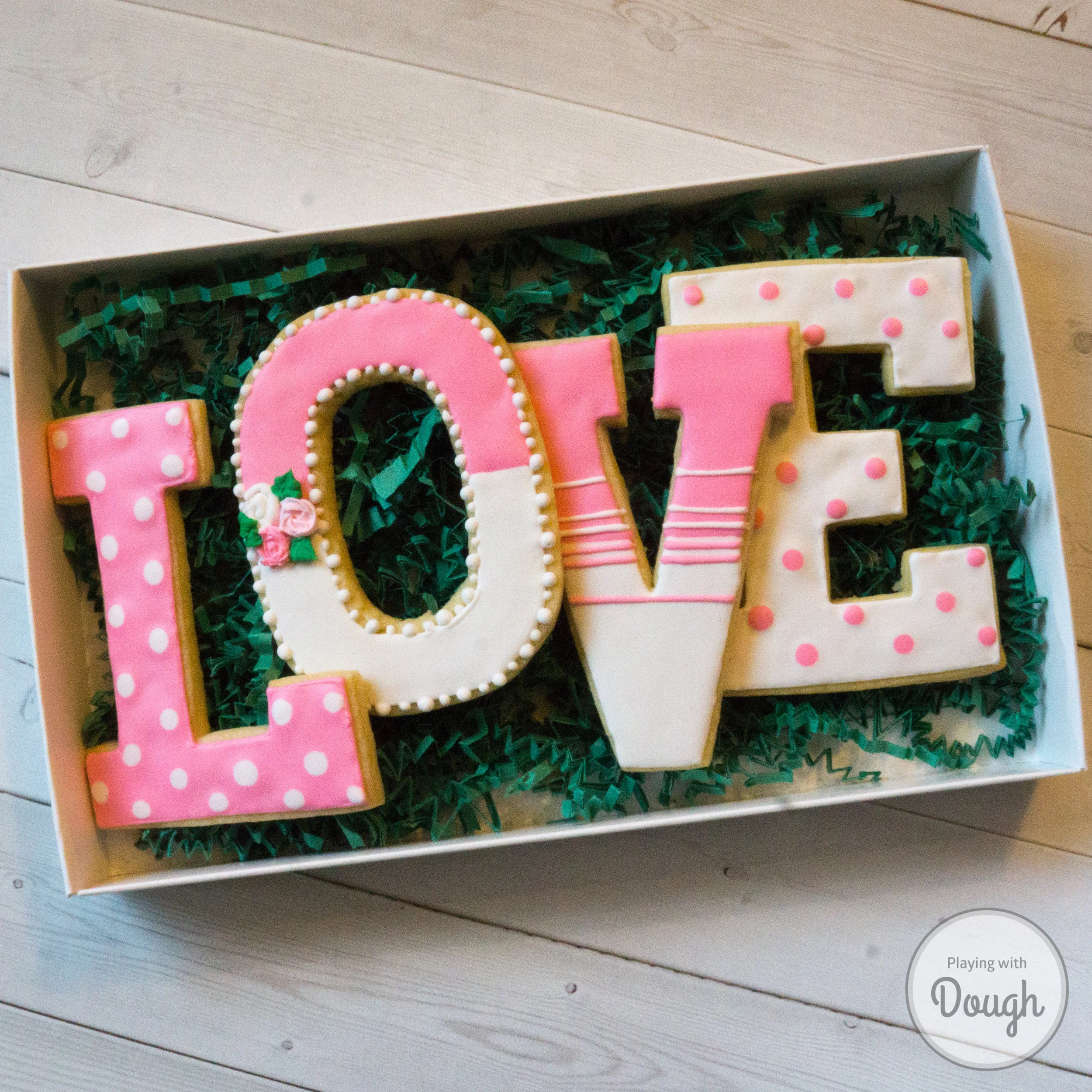 LOVE Cookie gift box