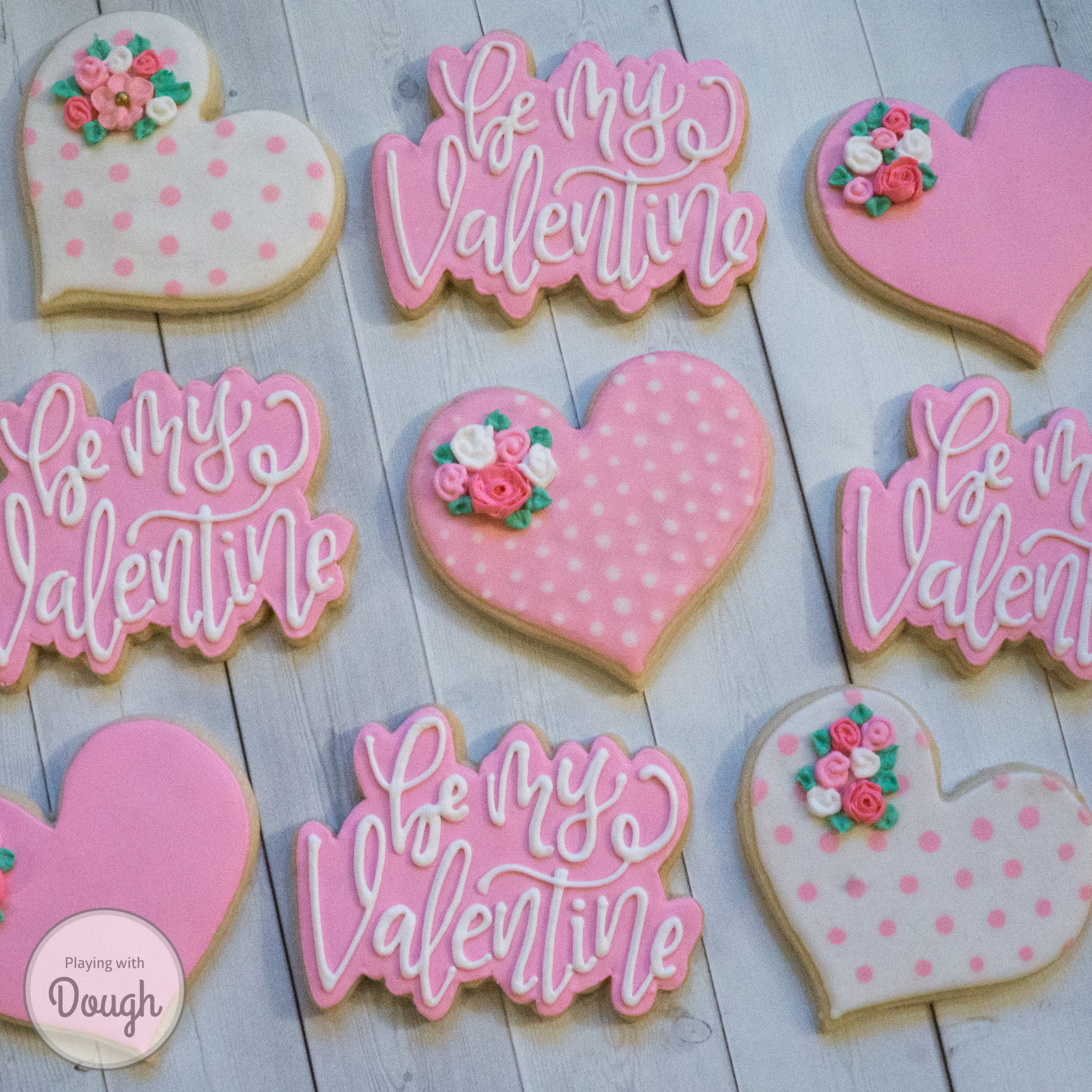 Be My Valentine Cookies