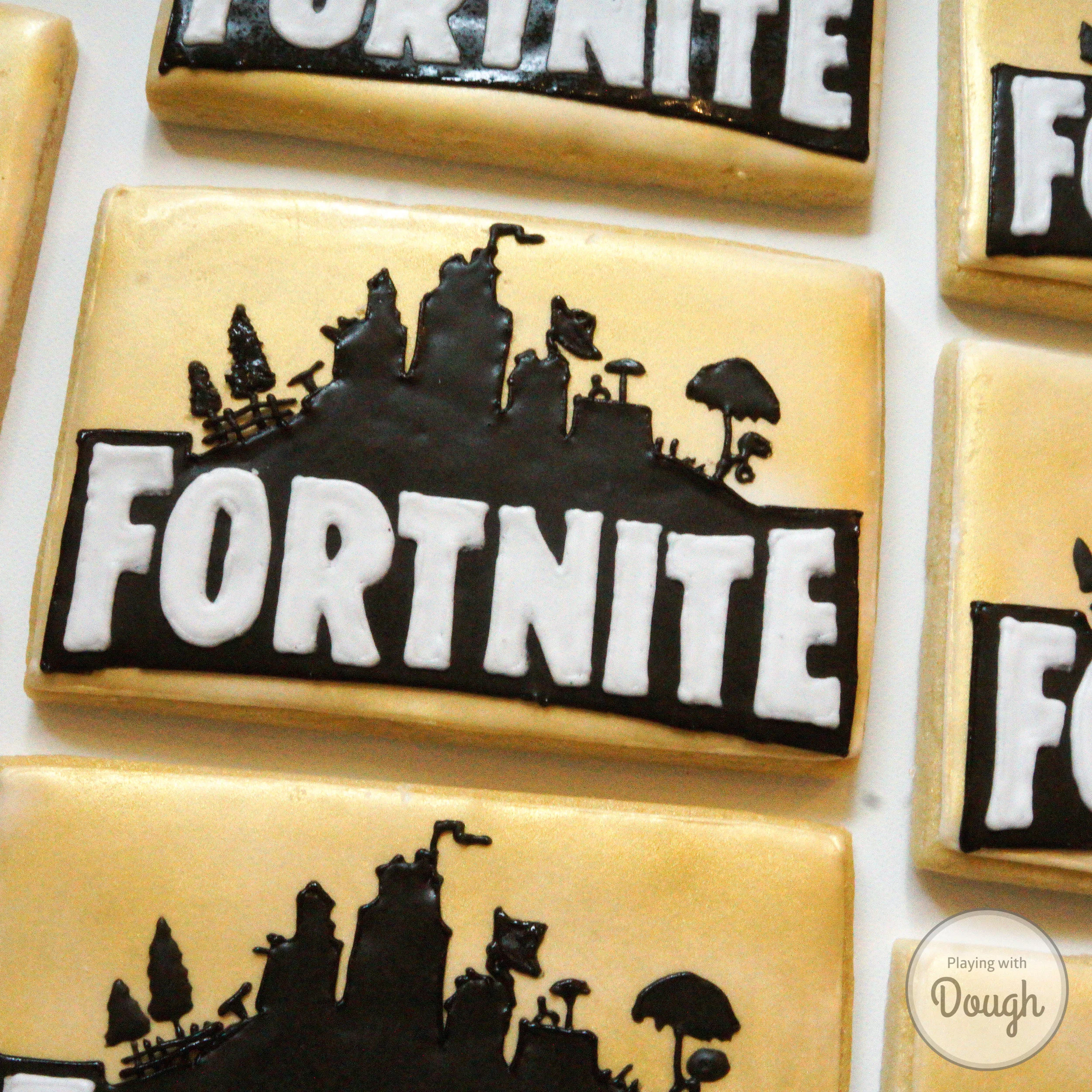 Playing with Dough Custom Decorated Birthday Cookies