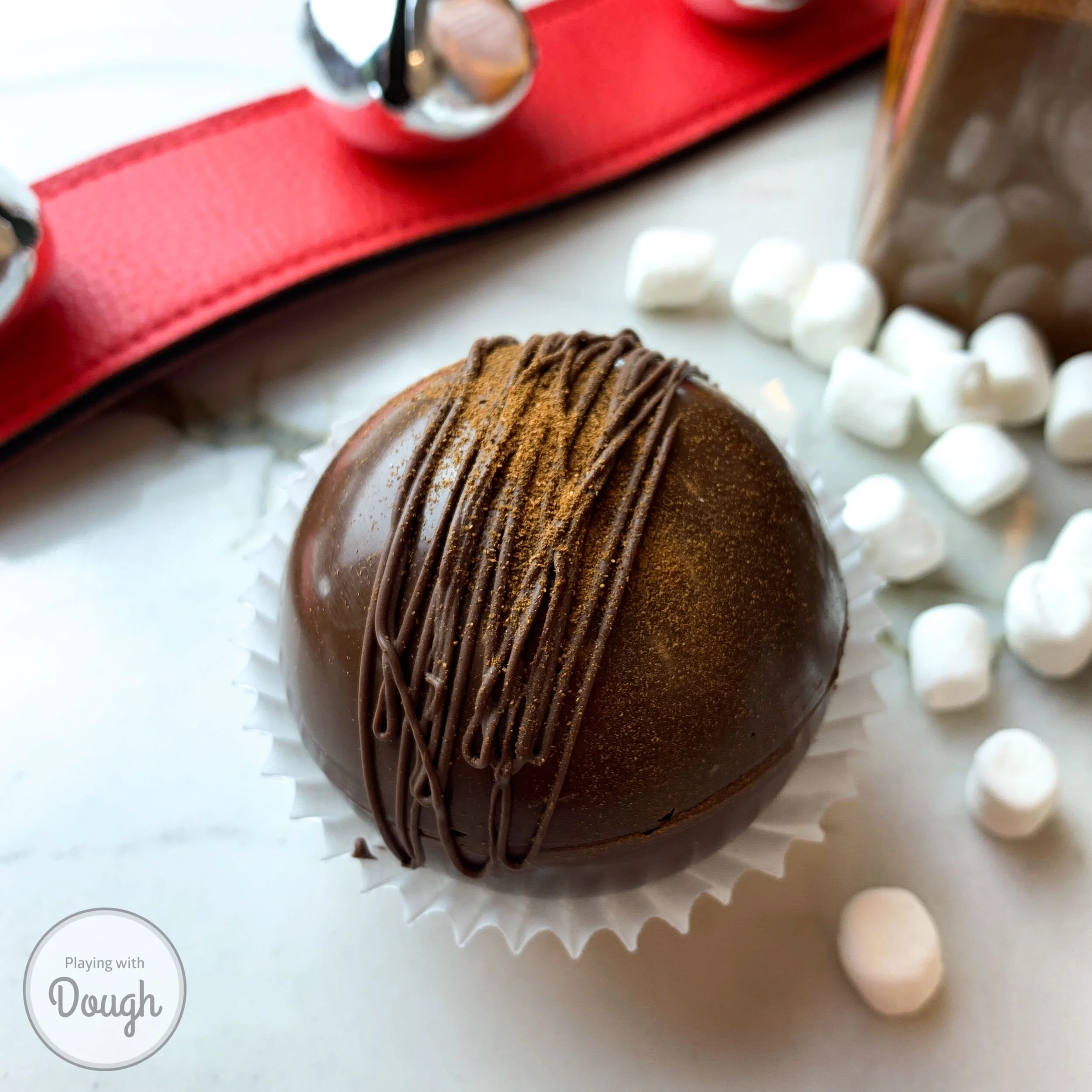 Mexican Chocolate Cocoa Bomb