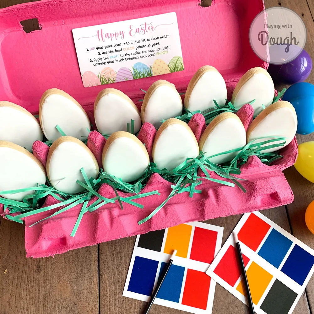 Playing With Dough Custom Cookies