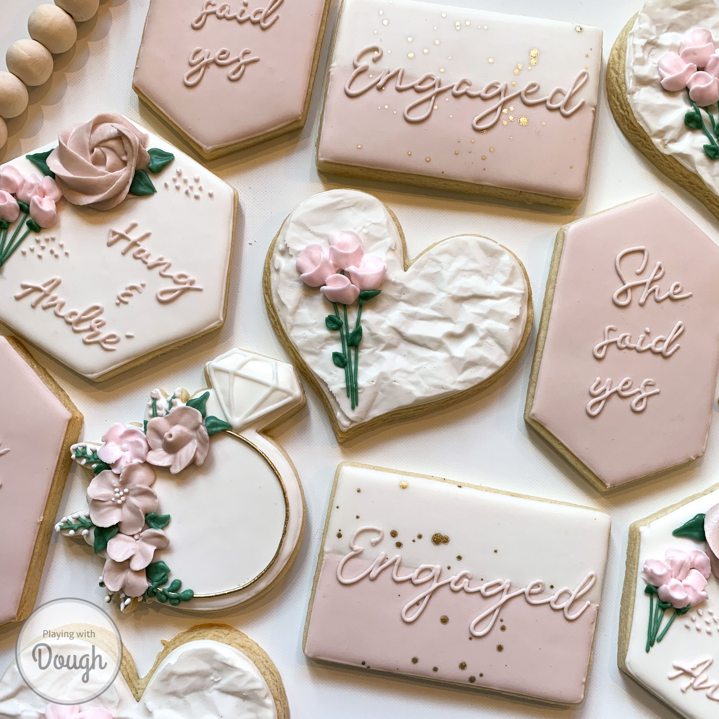 Pin on Cookies: Wedding