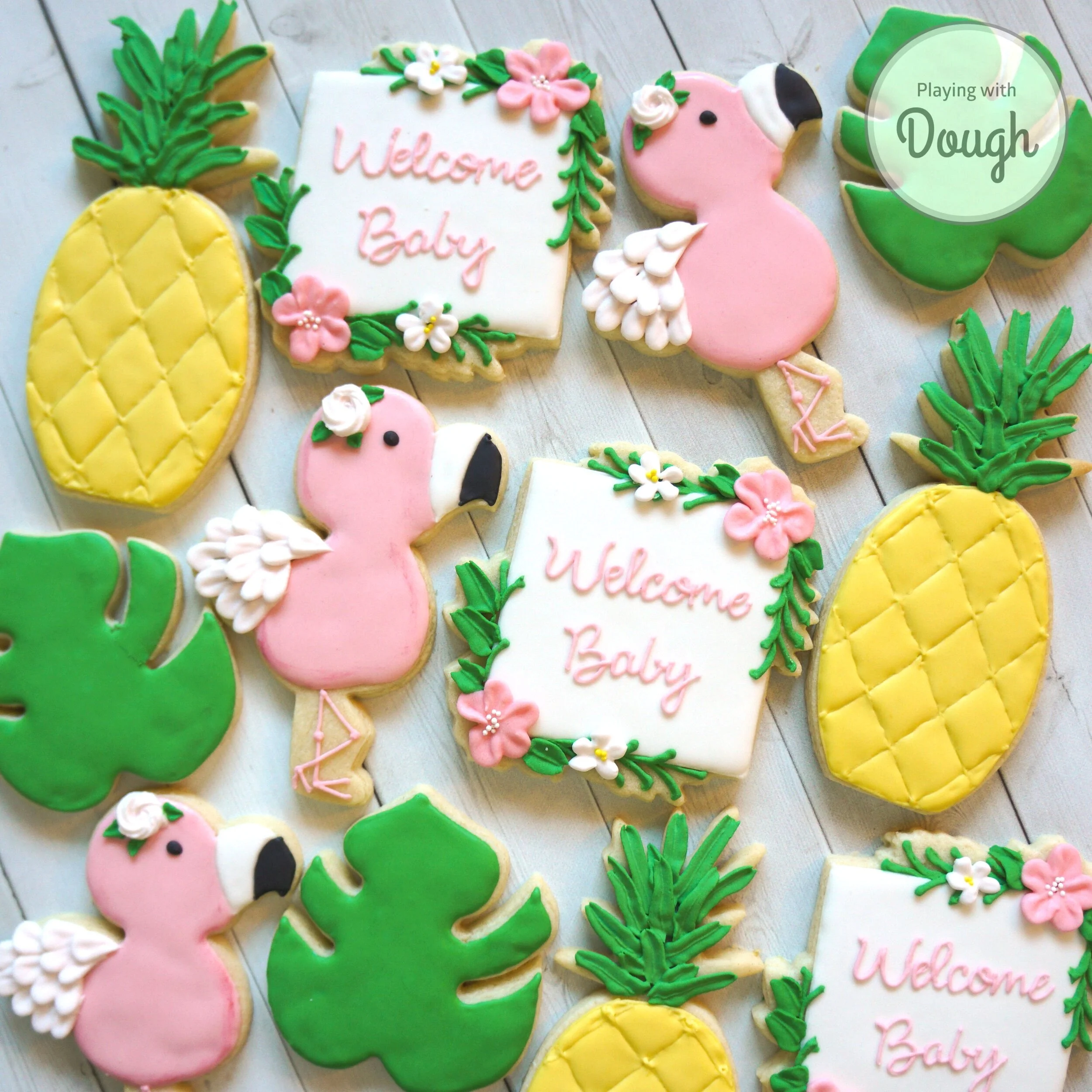 Tropical Baby Cookies