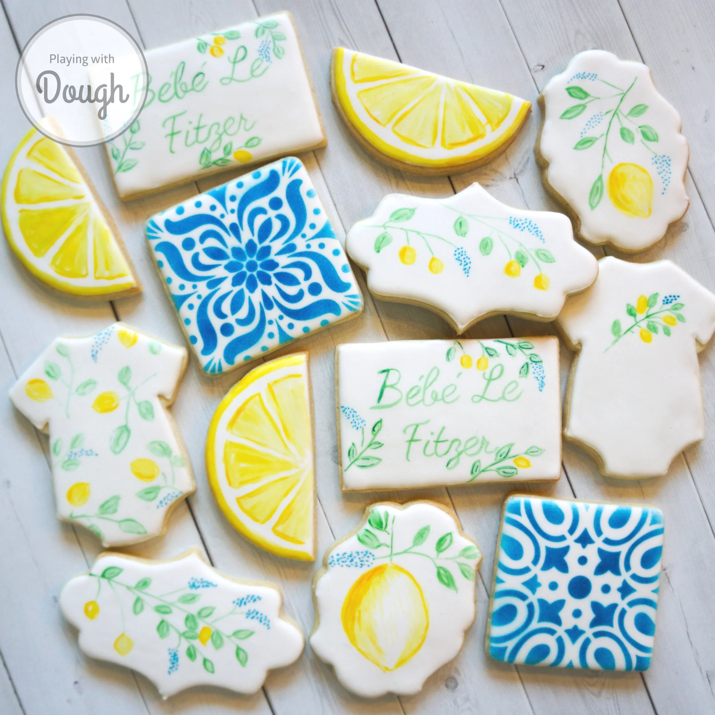 Italian Lemon Baby Cookies