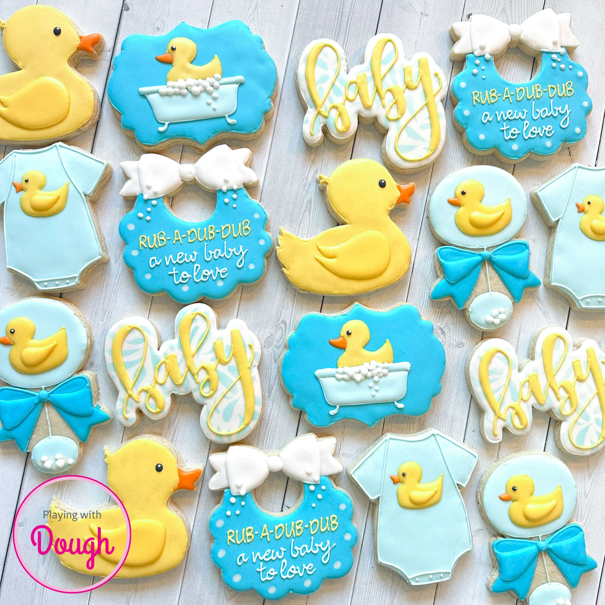 rubber duckie cookies