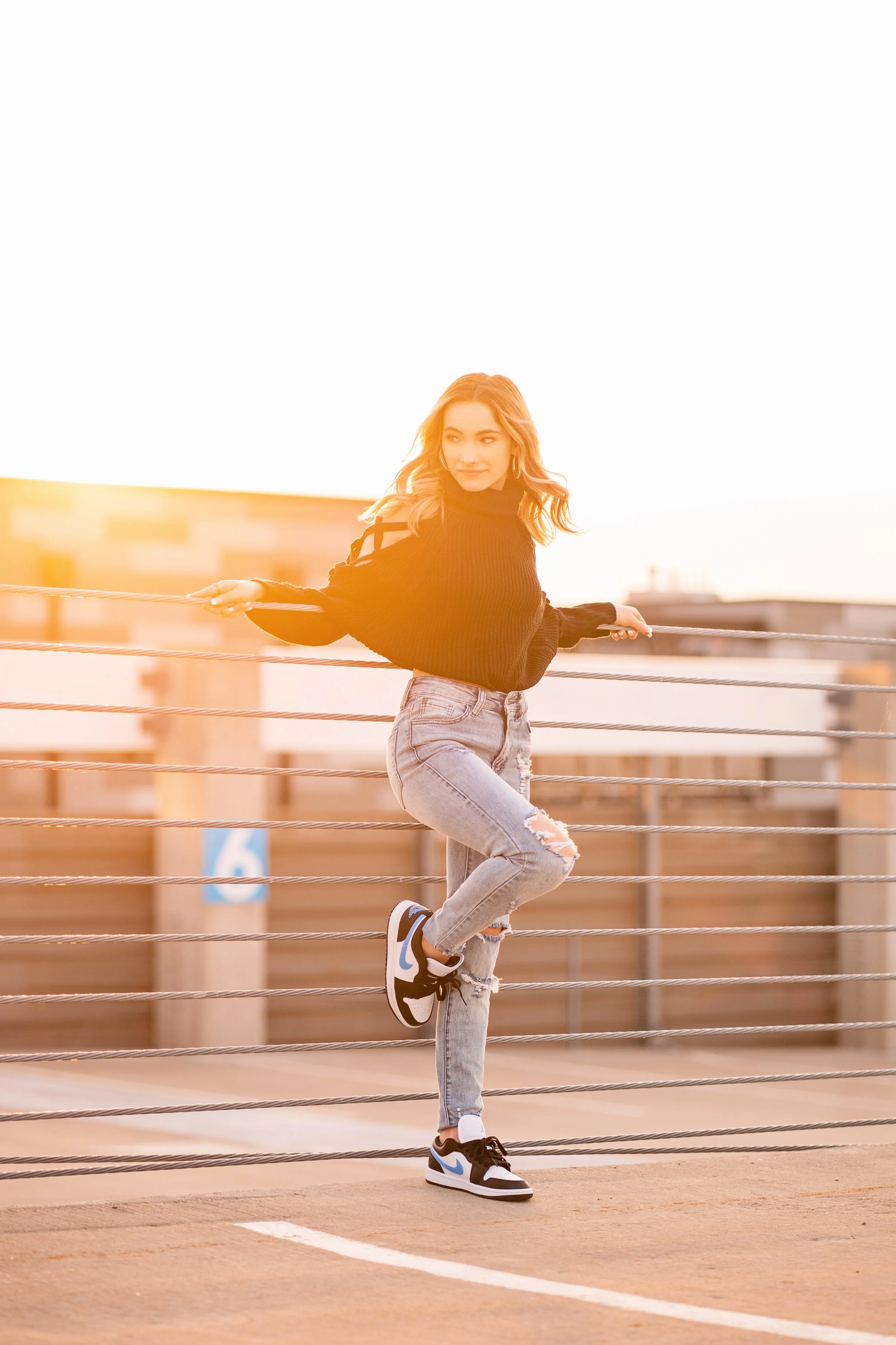Trendy and Unique Urban Senior Portraits | Lydia | Iowa City