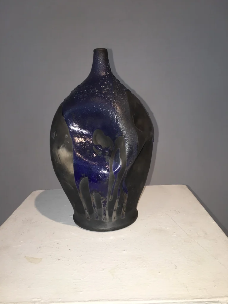 Late and simpler raku expression of drippy concept 1