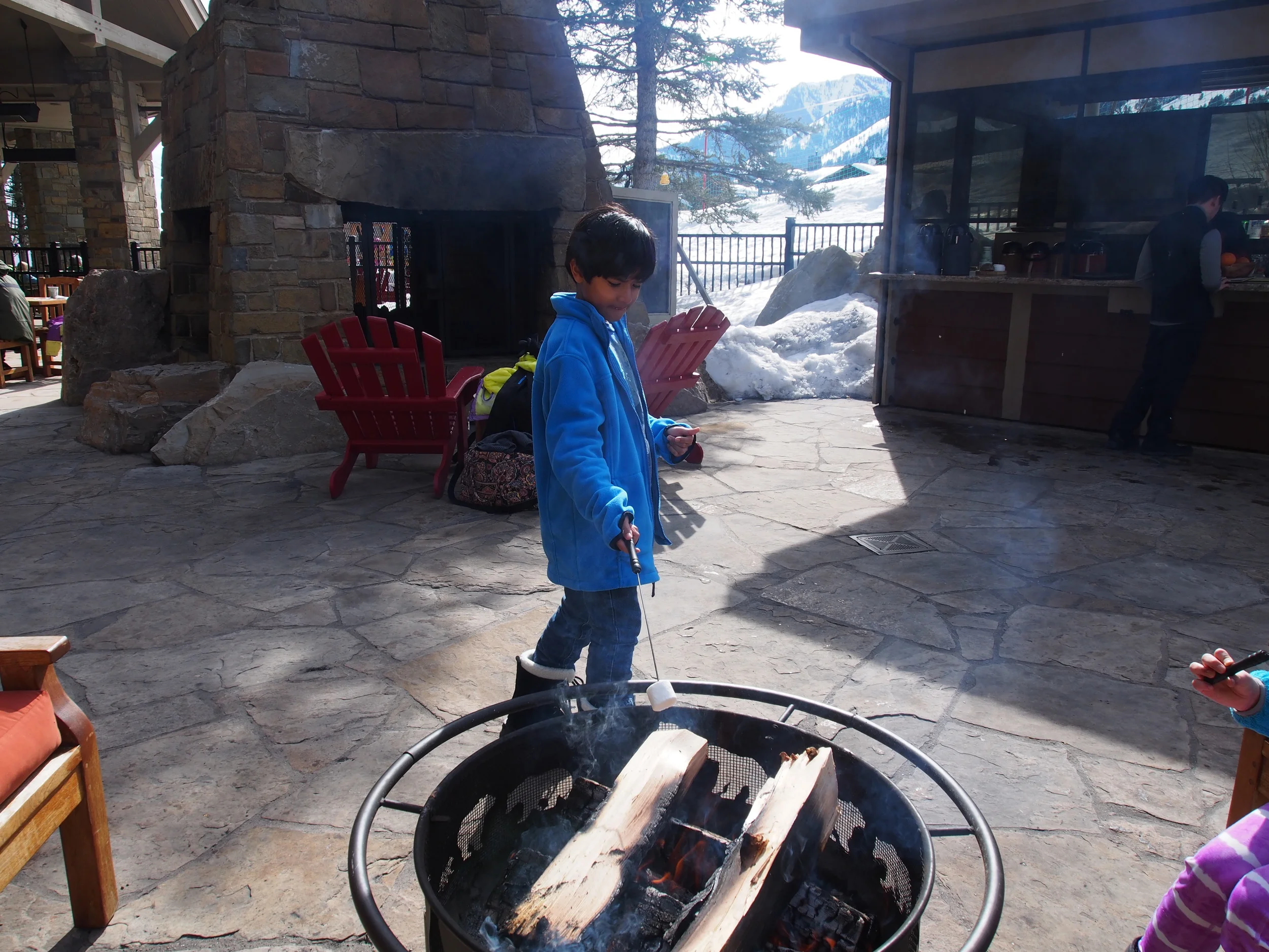 Four Seasons Resort Jackson Hole s’mores anyone?