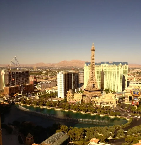 View from the Bellagio