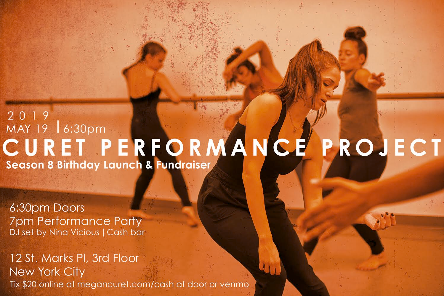 Curet Performance Project Season 8 Birthday Launch/Fundraiser