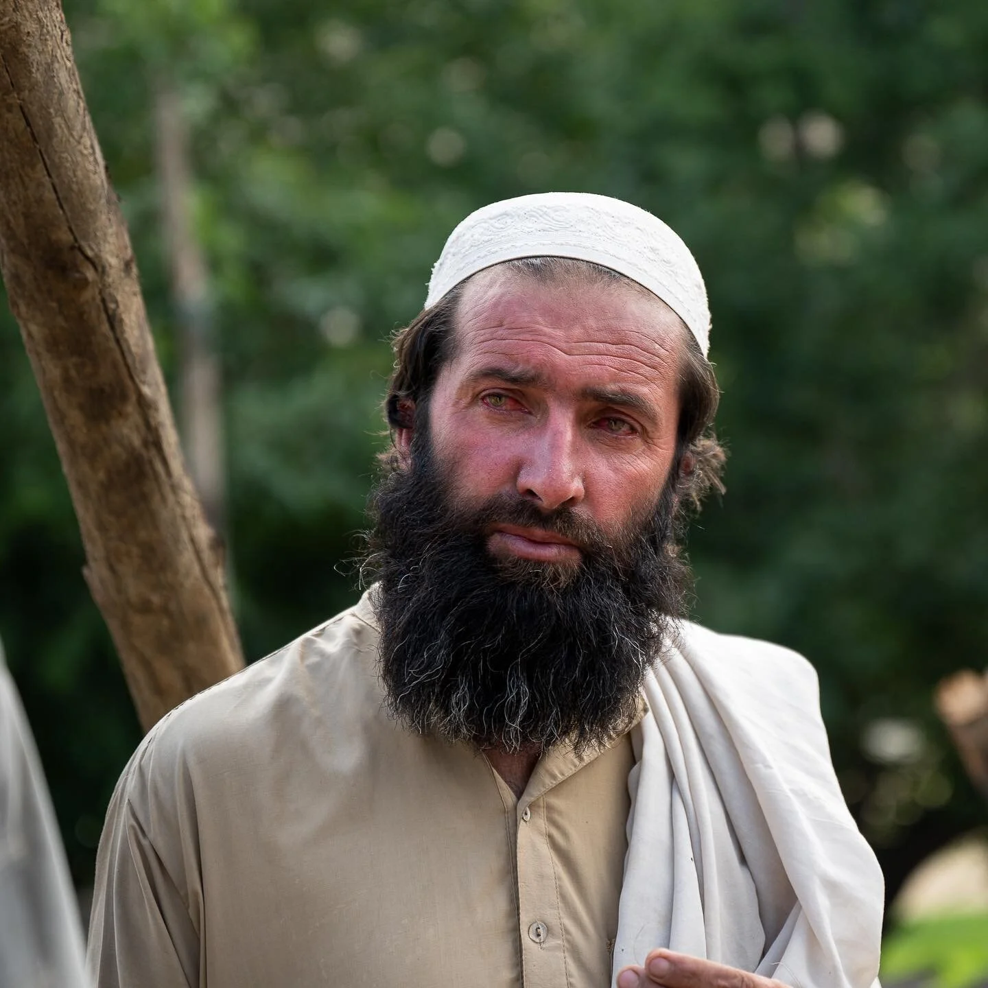 1 - Rahmatullah was working away when the earthquake hit his village, killing 13 members of his family, including his wives and daughters of 6 and 9 years old. 
The rooms of the first floor are now drowning under meters of rubble.
&ldquo;See, that&rs