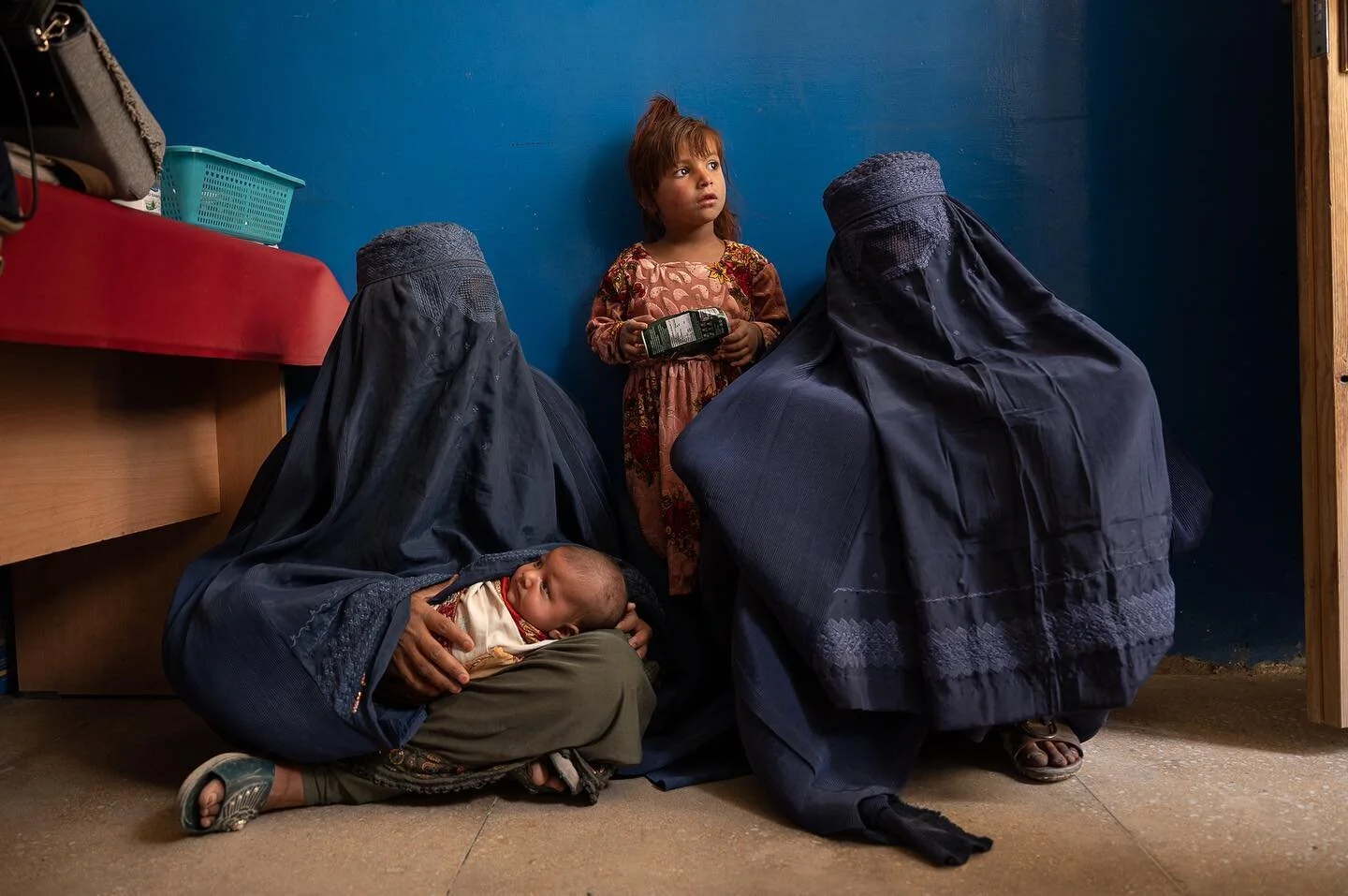 Women wait to see a doctor for a postnatal visit in Wardak province, which experienced heavy fighting during the war. 📸 at the regional hospital for @wsj @jess__donati &acute;s piece &quot;Maternity Care, Once a Sign of Hope in Afghanistan, Is Falte