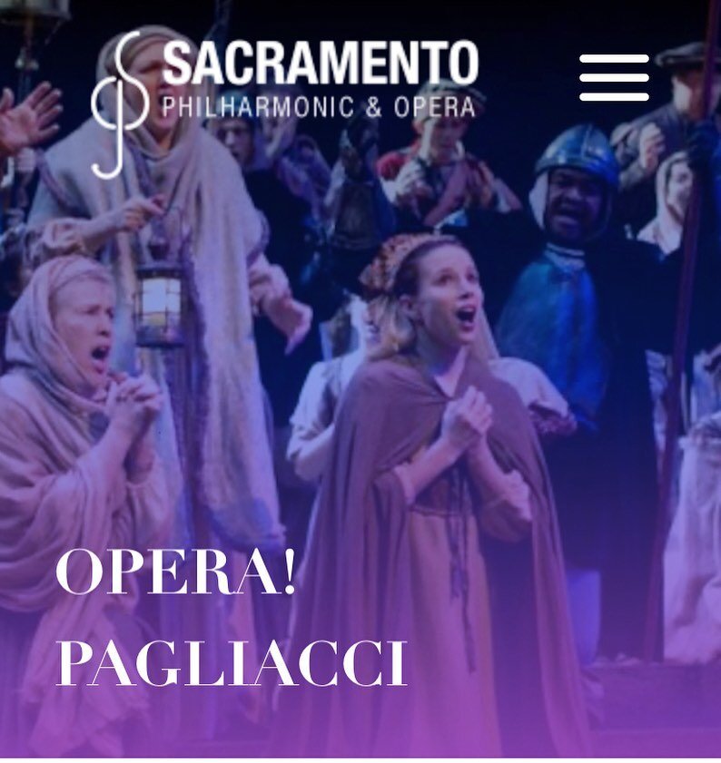 I love an unexpected performance 😊🫣🥰Jumping in for an ailing soprano tonight as Nedda in Pagliacci with @sacphilopera! I&rsquo;m so happy to work with @michaelchristiemusic again and get the chance to sing with my current hometown opera company fo