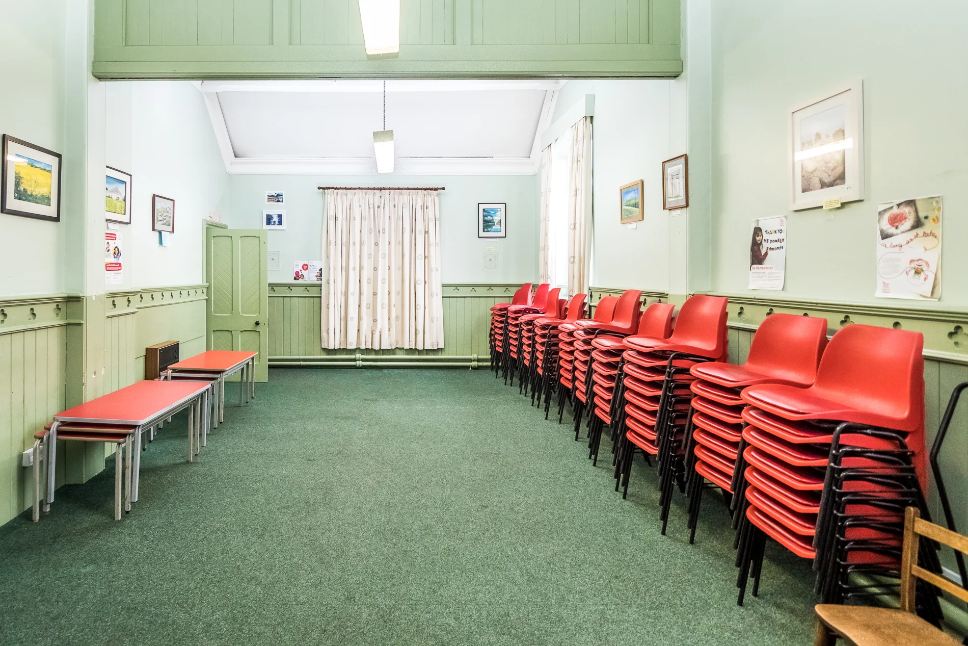 Guild Room (chairs and tables can of course be removed/used as necessary)