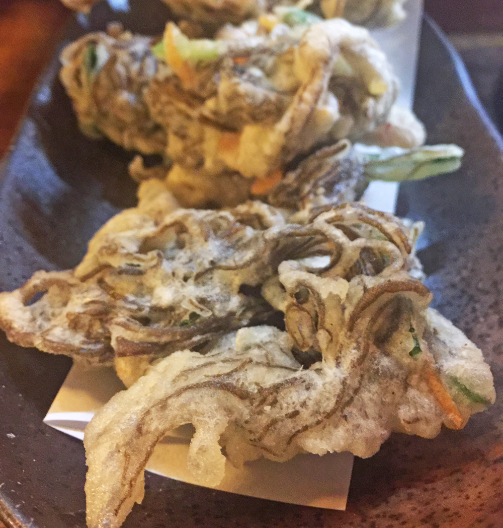 Mozuku Tempura - another new favourite of ours. This black seaweed was served pickled with many other dishes on our trip here in Okinawa but this tempura version is super yummy, I never thought to buy any mozuku souvenirs, hopefully I can source it online somewhere.