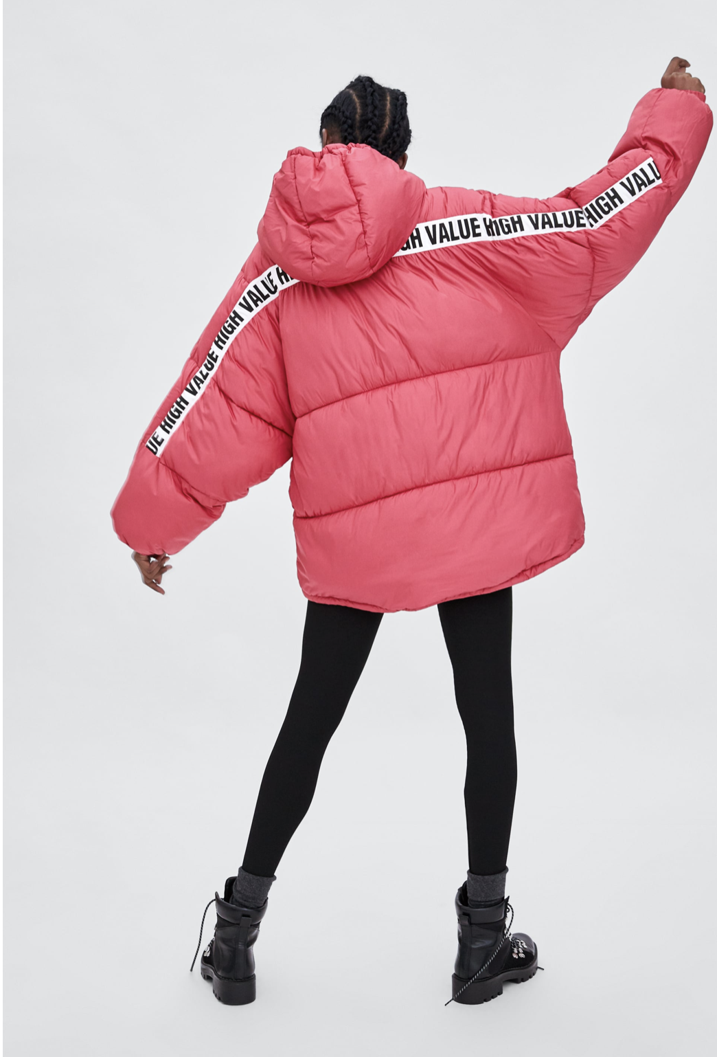 zara high value puffer