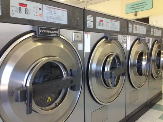 Large front loading washing machines!
