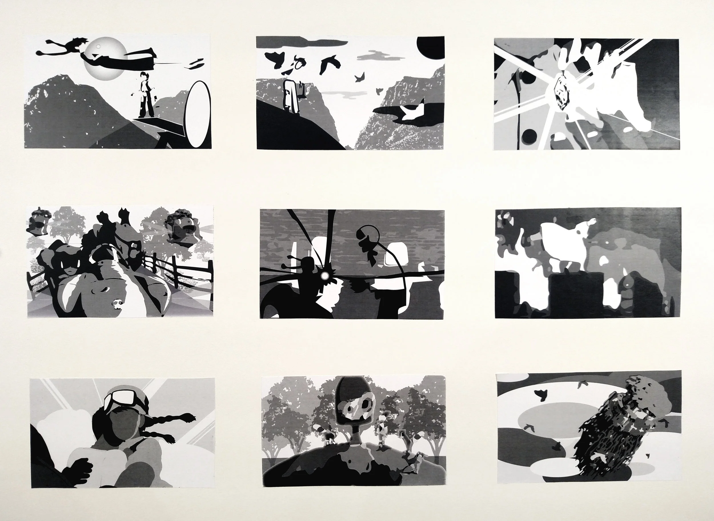 Digital Sequential Assignment based on the movie Castle in the Sky, D irected by Hayao Miyazaki 2016