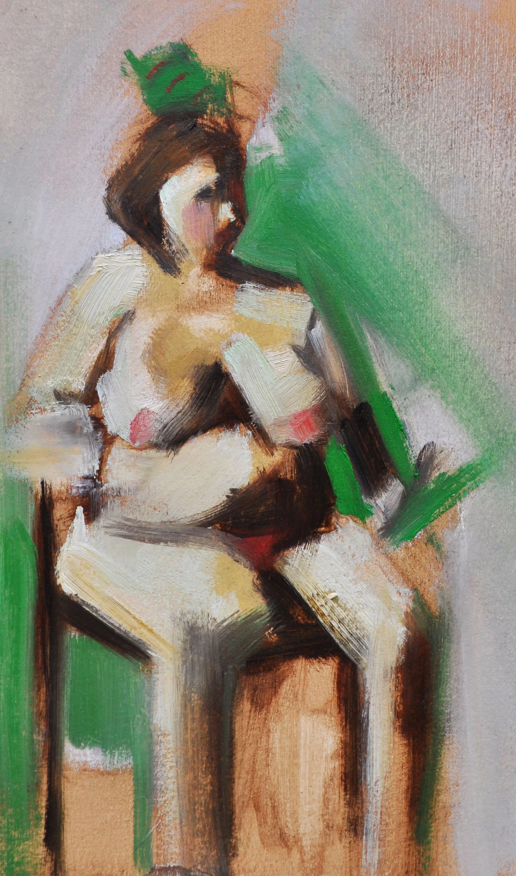 Alla Prima Nude Study (1 hour) 2018