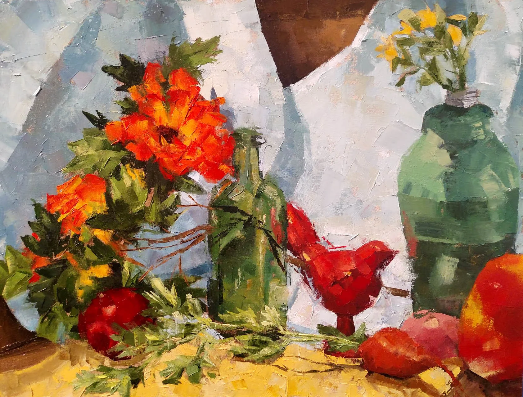 Introduction to Painting Palette Knife Oil Paint on Canvas 2018