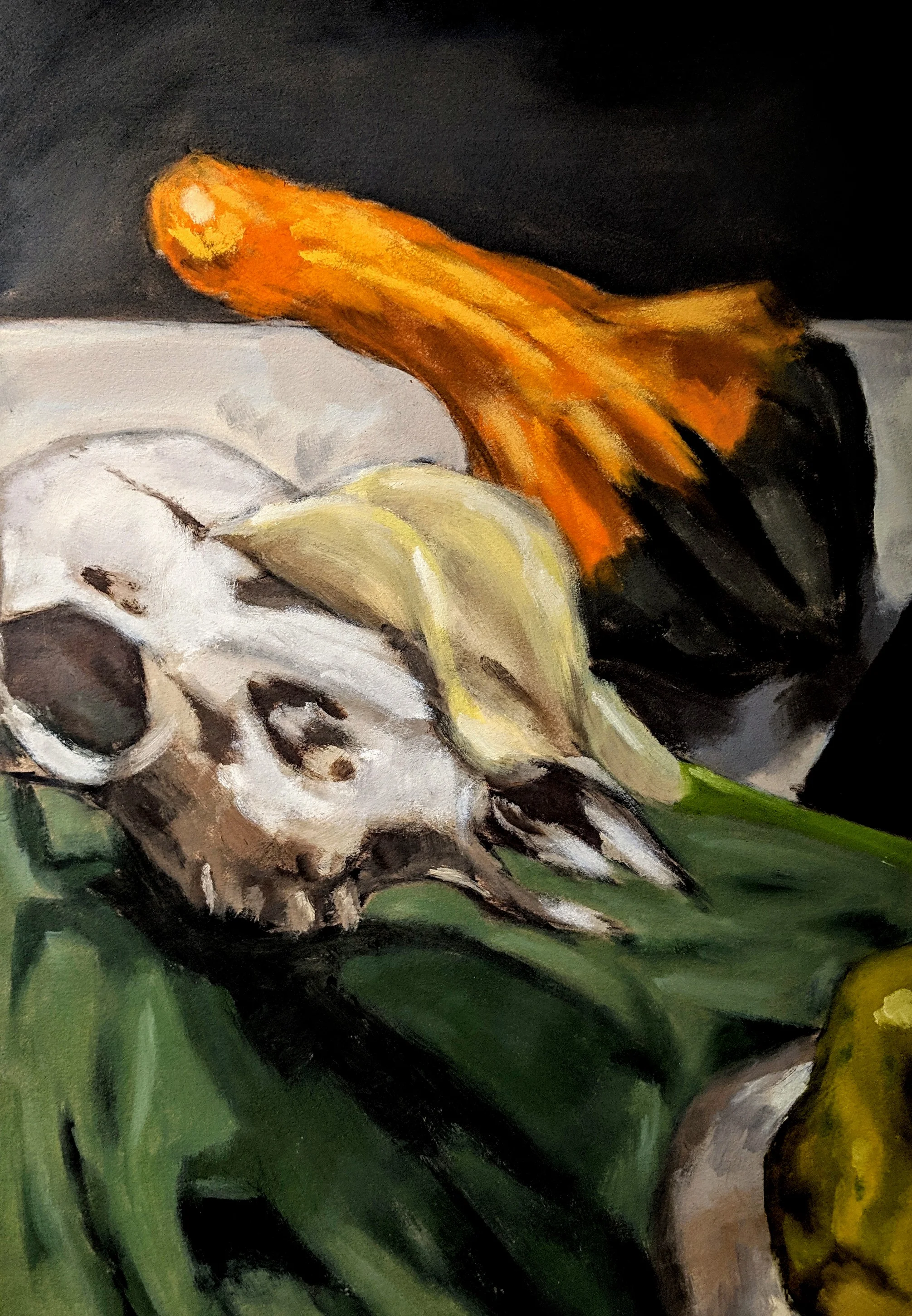 Introduction to Painting Oil Paint on Gessoed Paper 2018