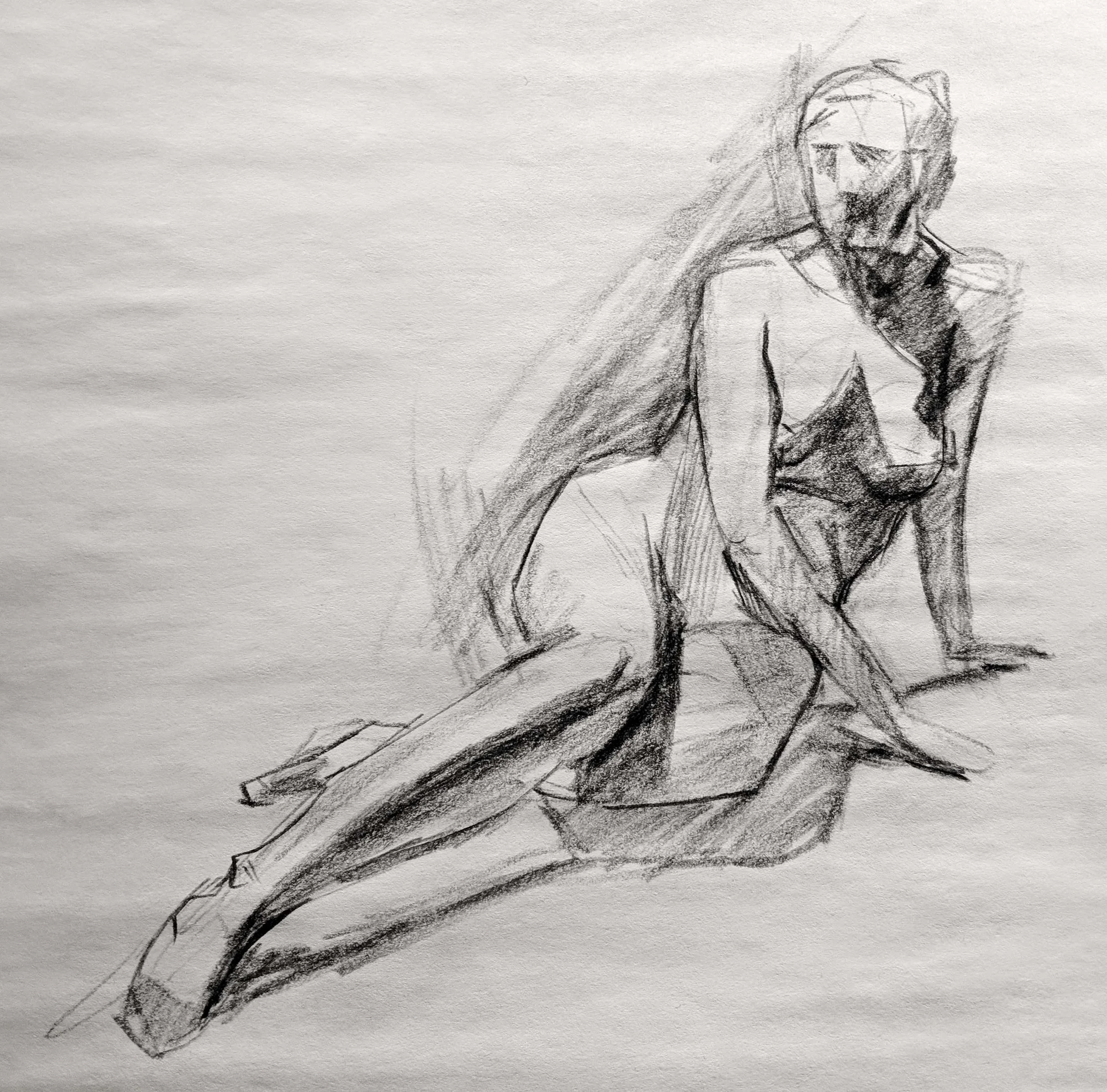 Introduction to Painting Gesture (3 minutes) 2018