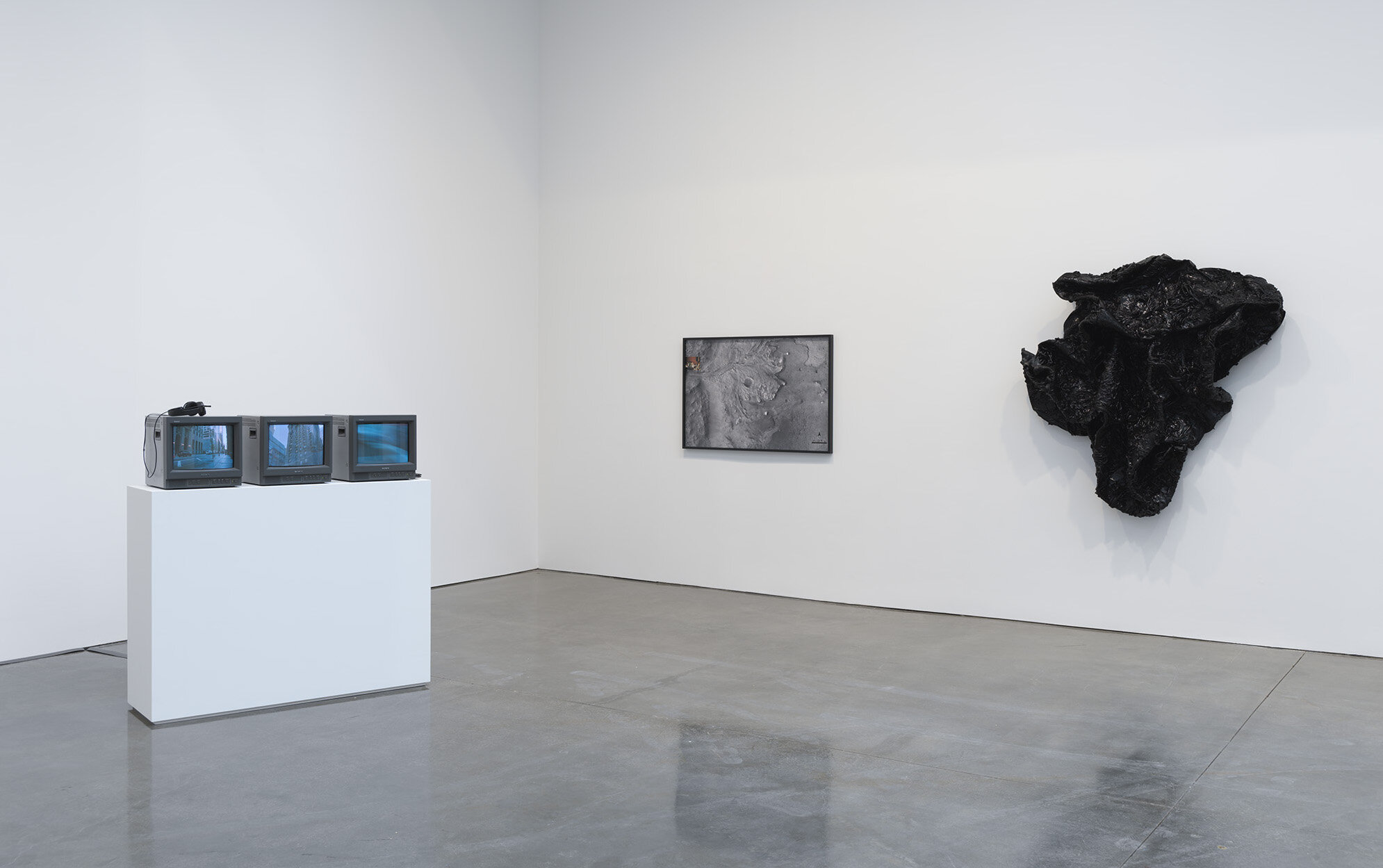 Installation View. Social Works curated by Antwuan Sargent at Gagosian