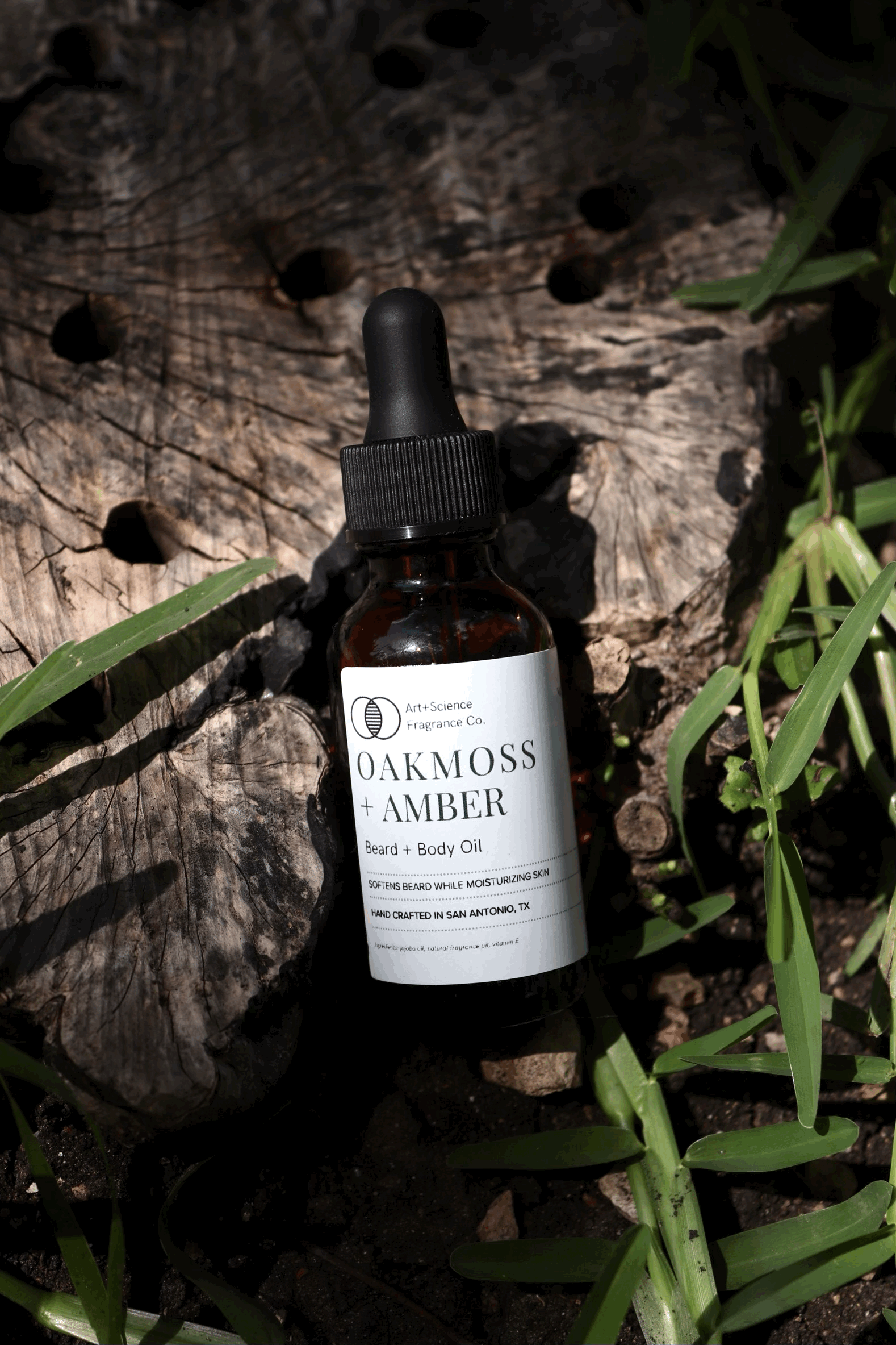 Oakmoss+Amber - Beard+Body Oil