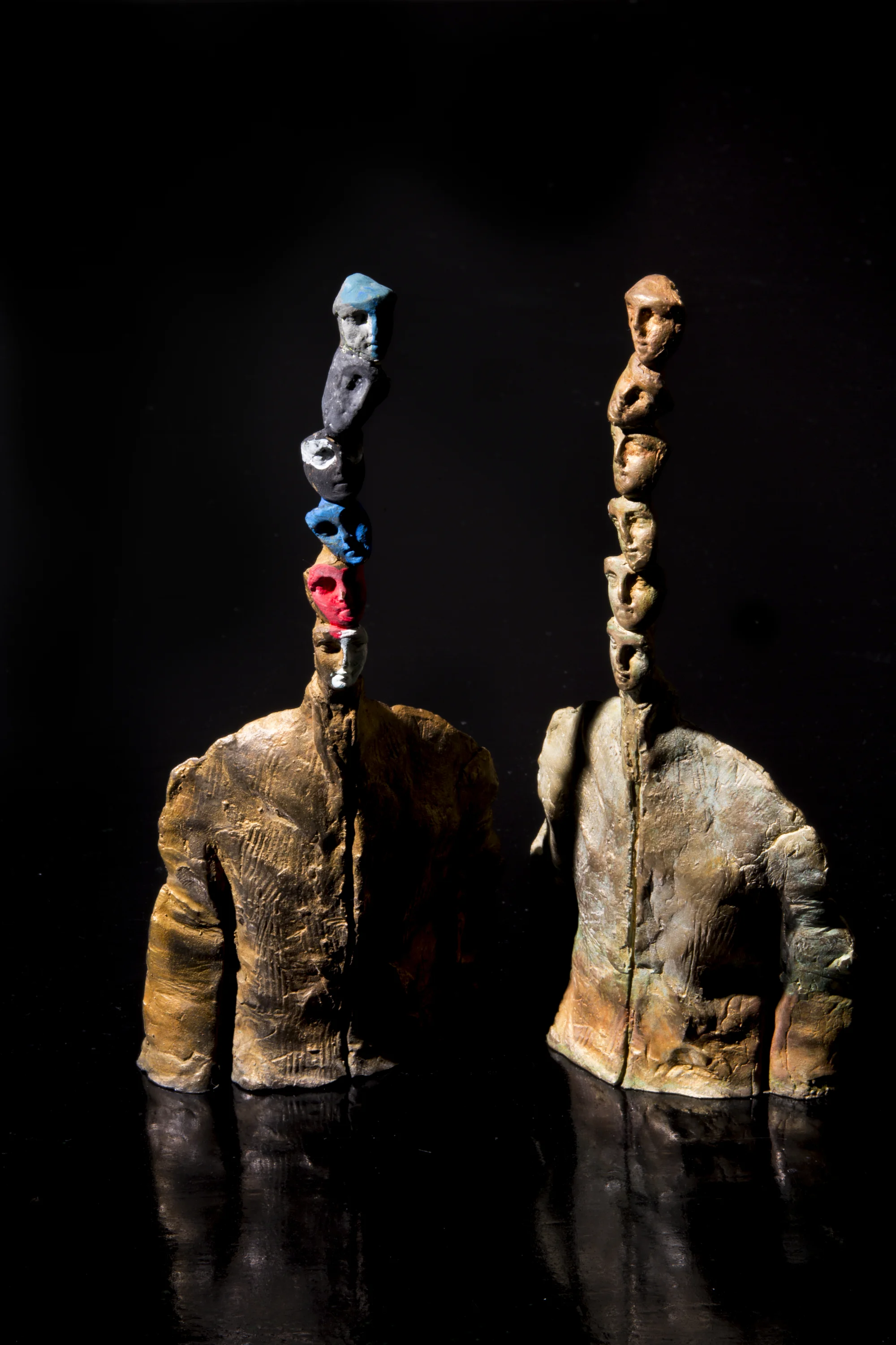 Generations Bronze Ed. /30 Lost wax 21 x 9 x 3 cm