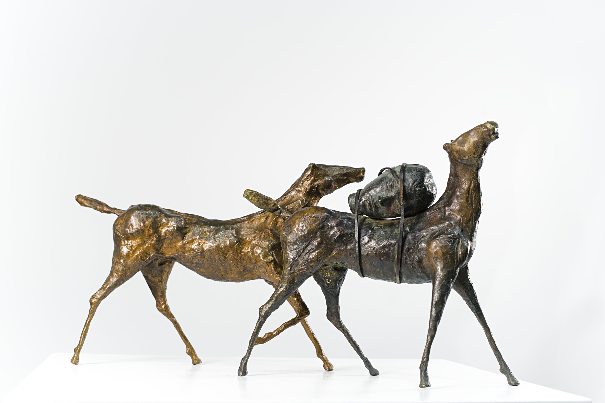 The End of the Roman Empire Bronze Ed. /30 Lost wax 140 x 32 x 32 cm